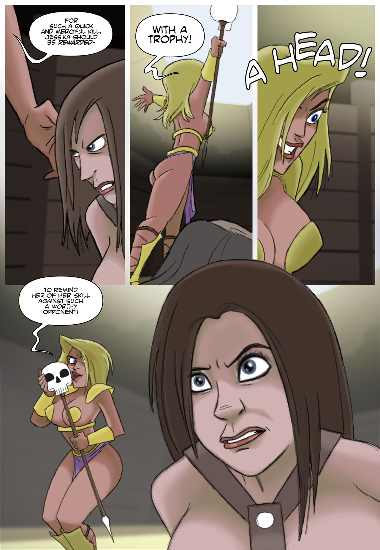 Ultimate Gladiatrix Remake Page 35 IMHentai