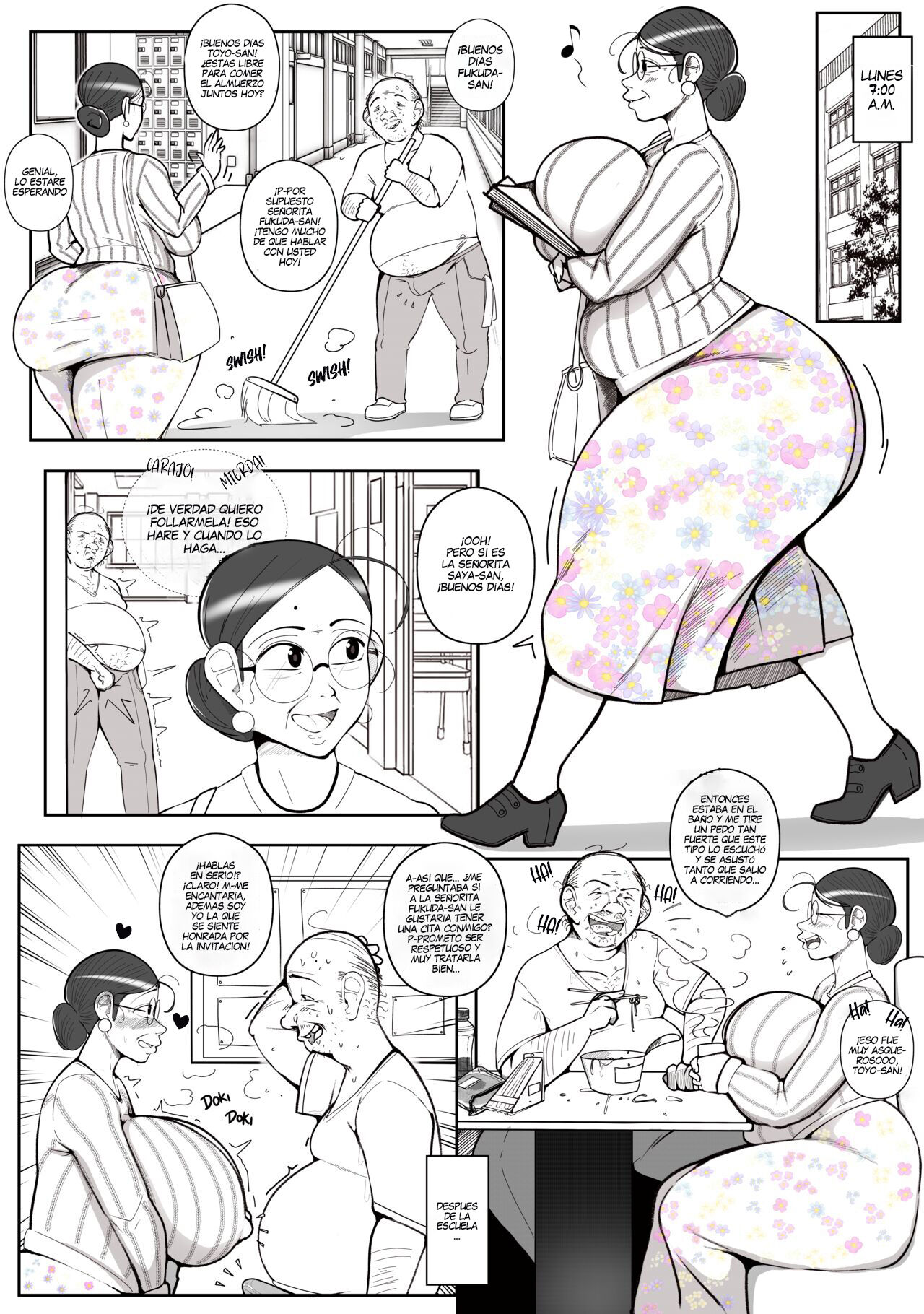 Kind Teacher Fukuda-San page 1 full