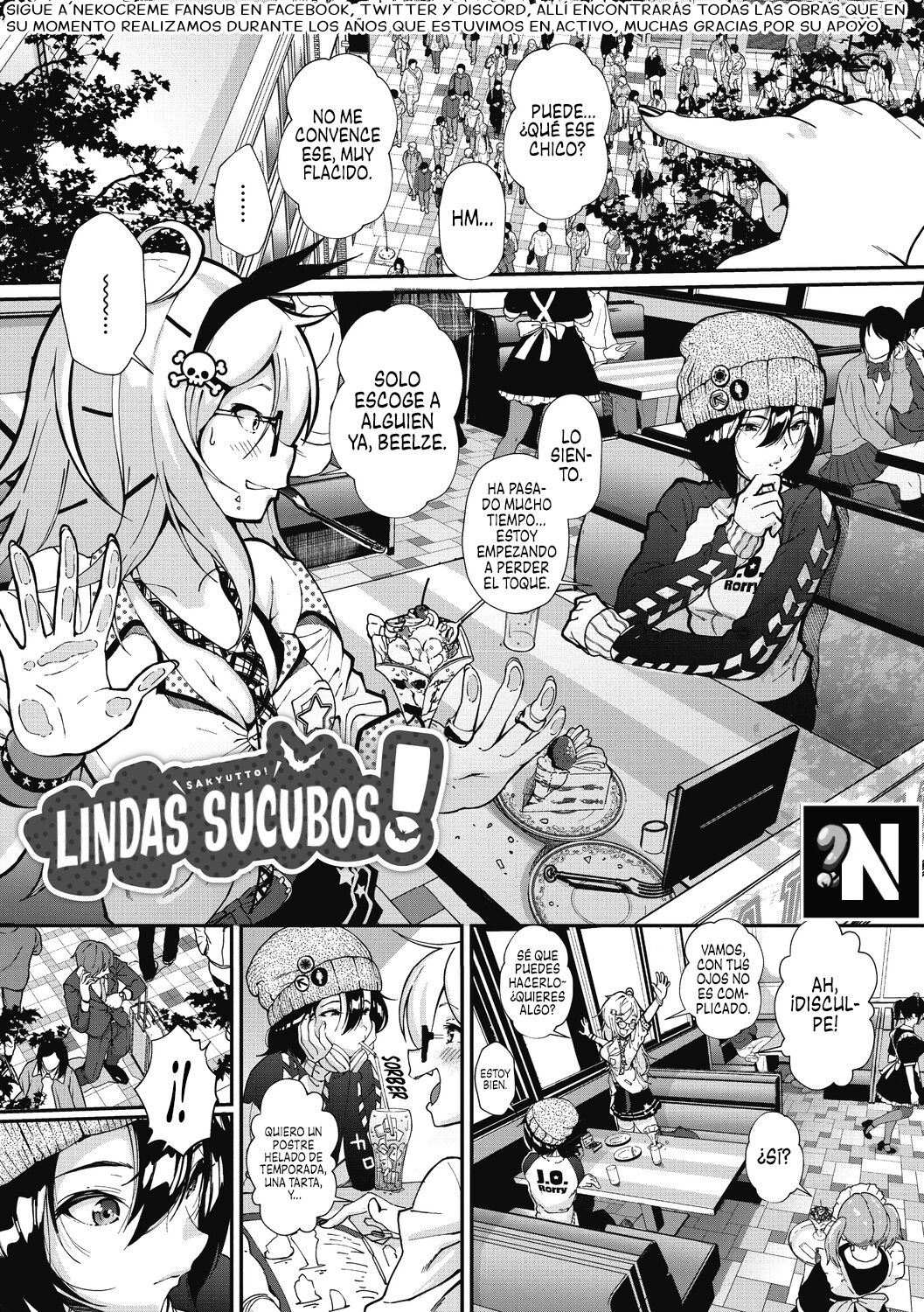 Sakyutto! | ¡Lindas Súcubos! page 1 full