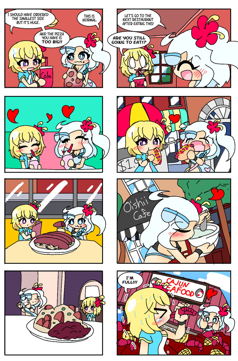 Eat and poop page 3 full