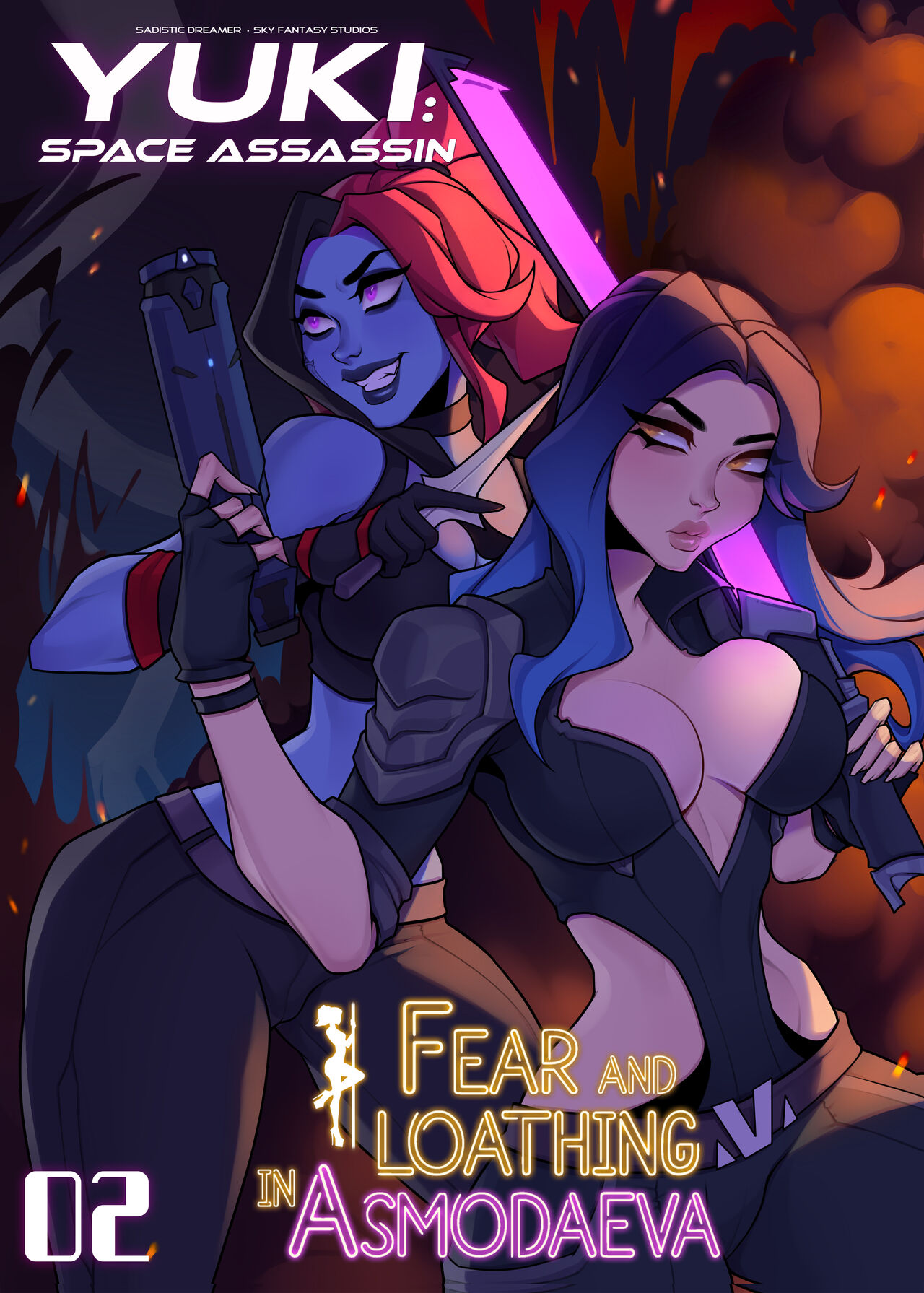 Yuki: Fear and Loathing in Asmodaeva, Issue #2 page 1 full