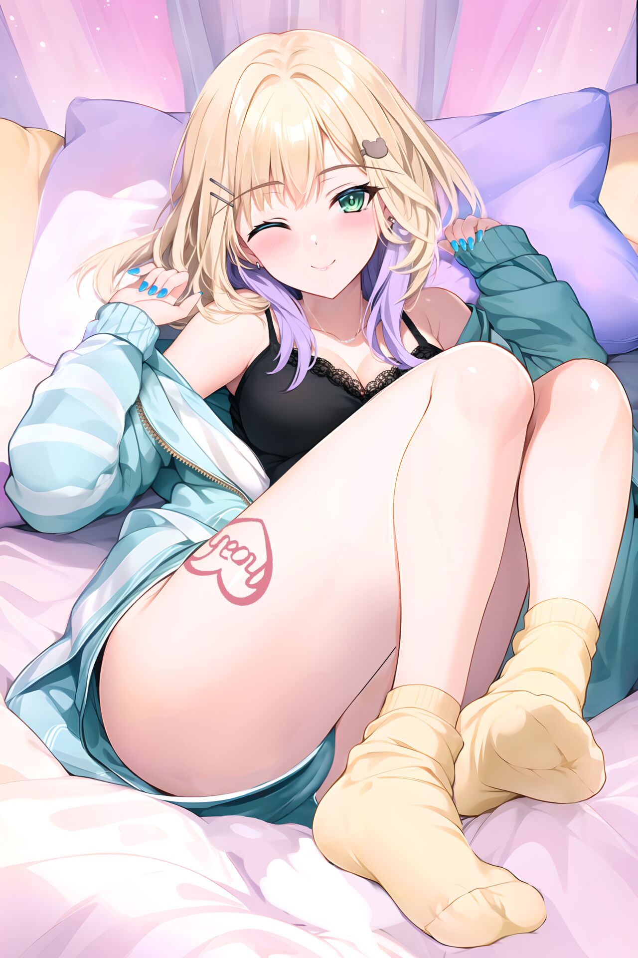 Kurumi Noah Room wear page 5 full