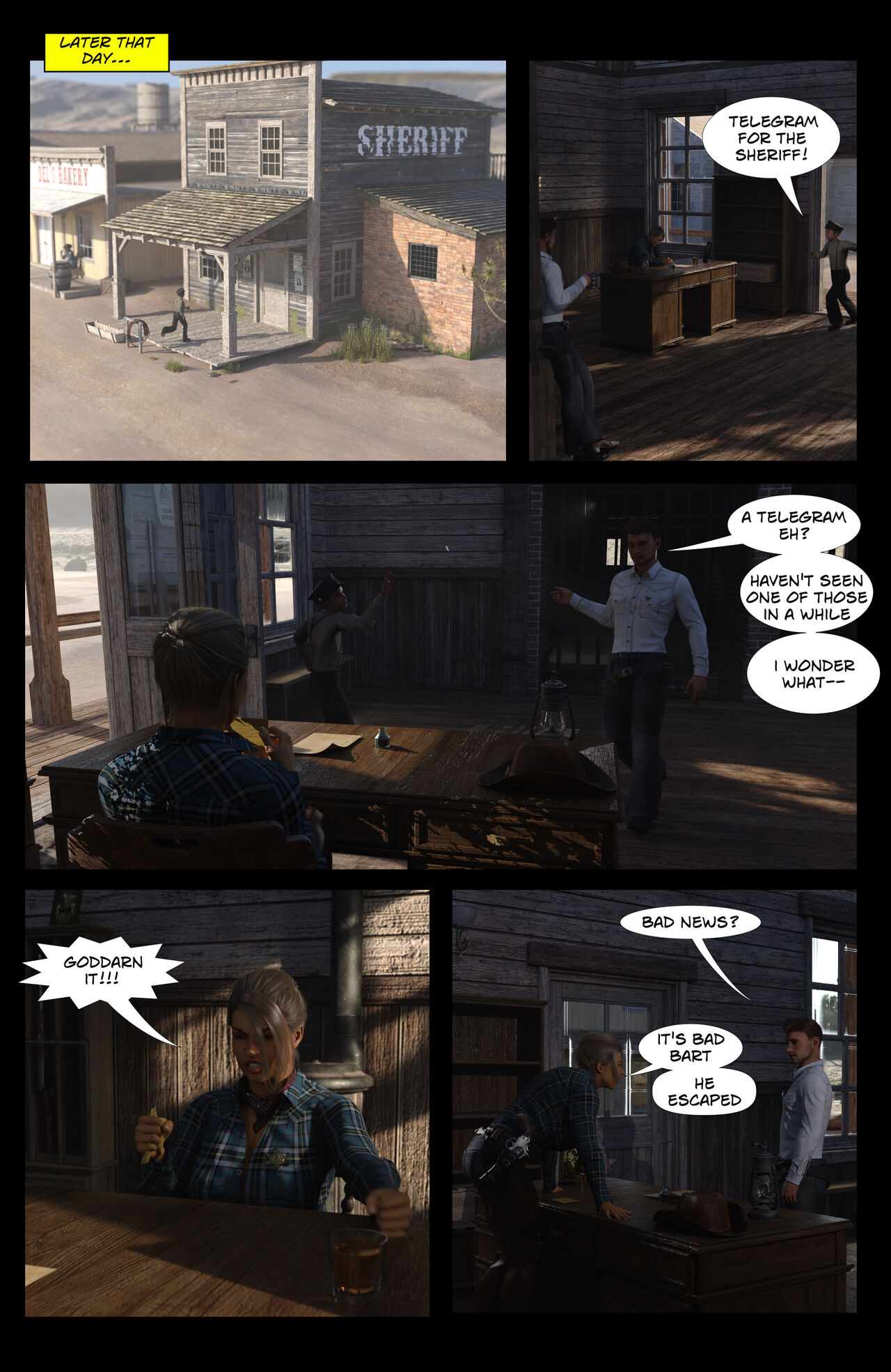 Adventures in ENF - A Town Called Freedom - Samples page 3 full