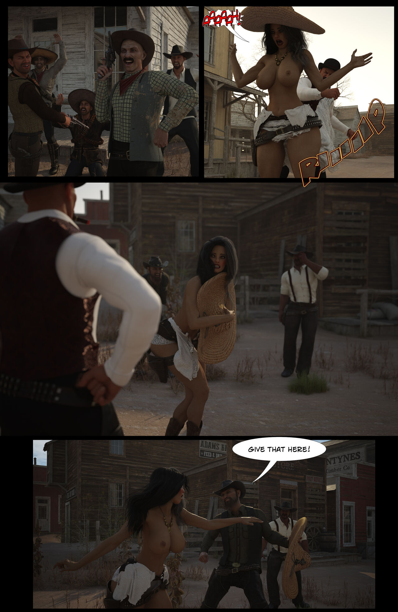 Adventures in ENF - A Town Called Freedom - Samples page 5 full
