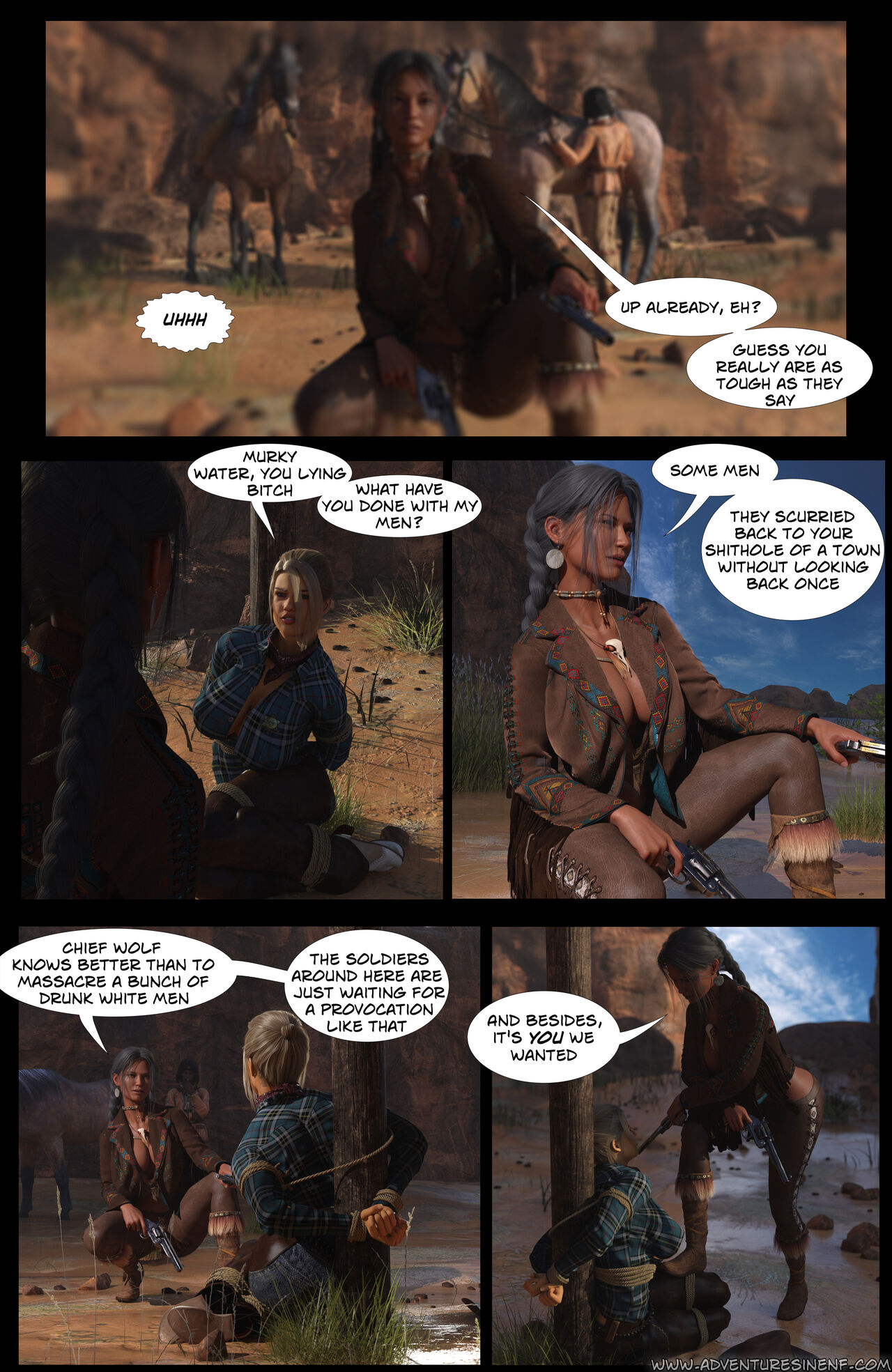 Adventures in ENF - A Town Called Freedom - Samples page 6 full