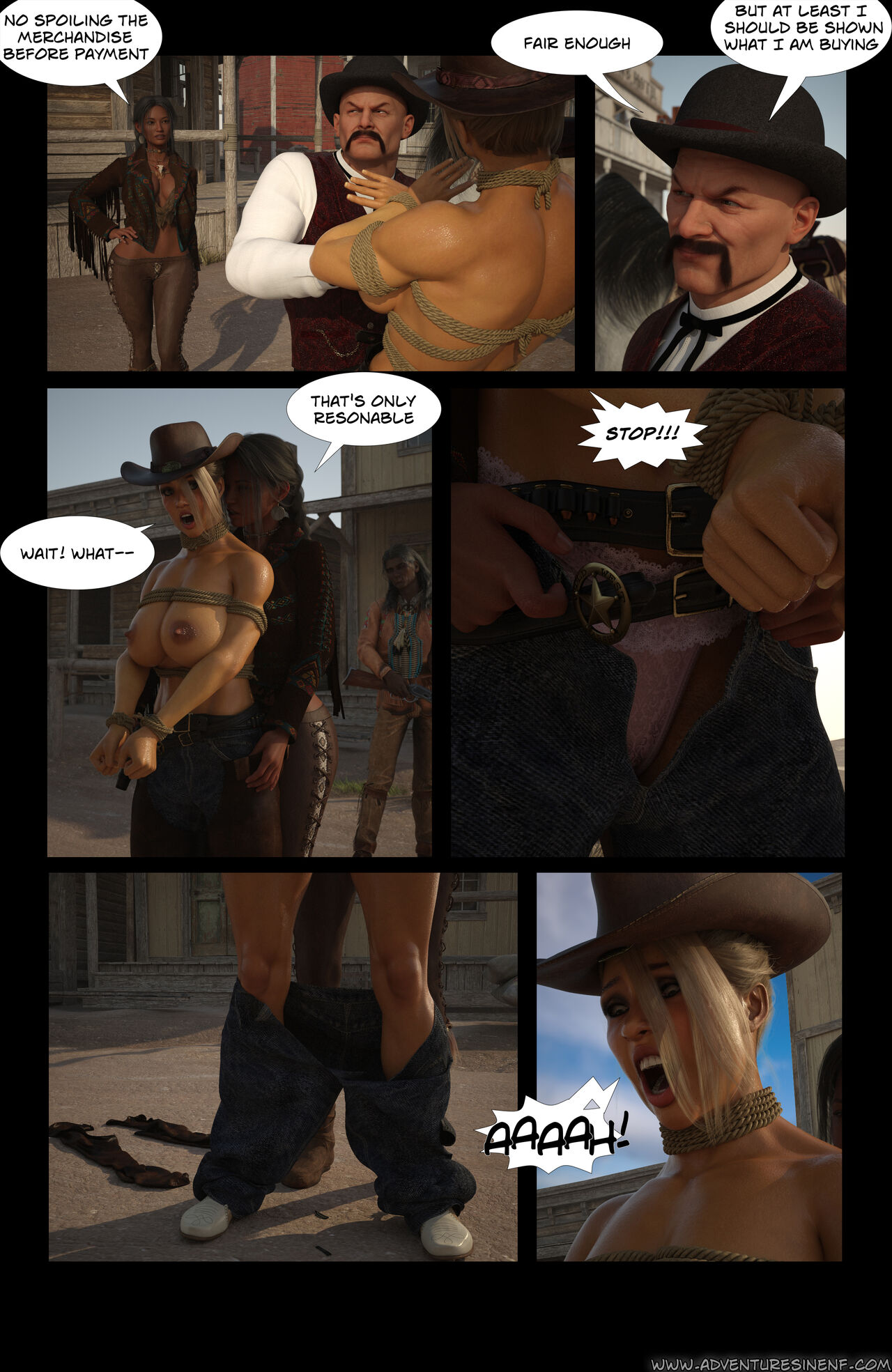 Adventures in ENF - A Town Called Freedom - Samples page 9 full
