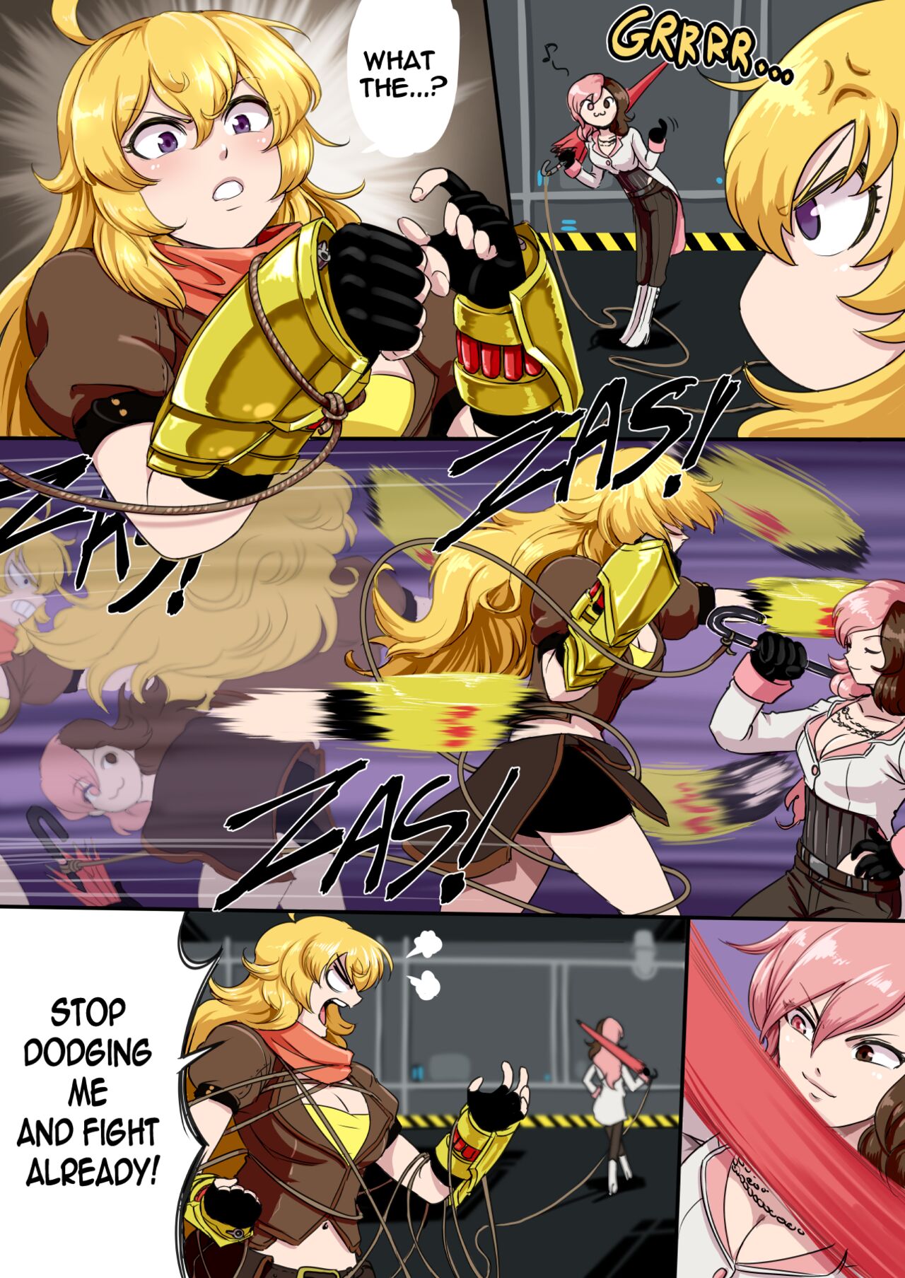 Yang Xiao Long VS Neo page 2 full