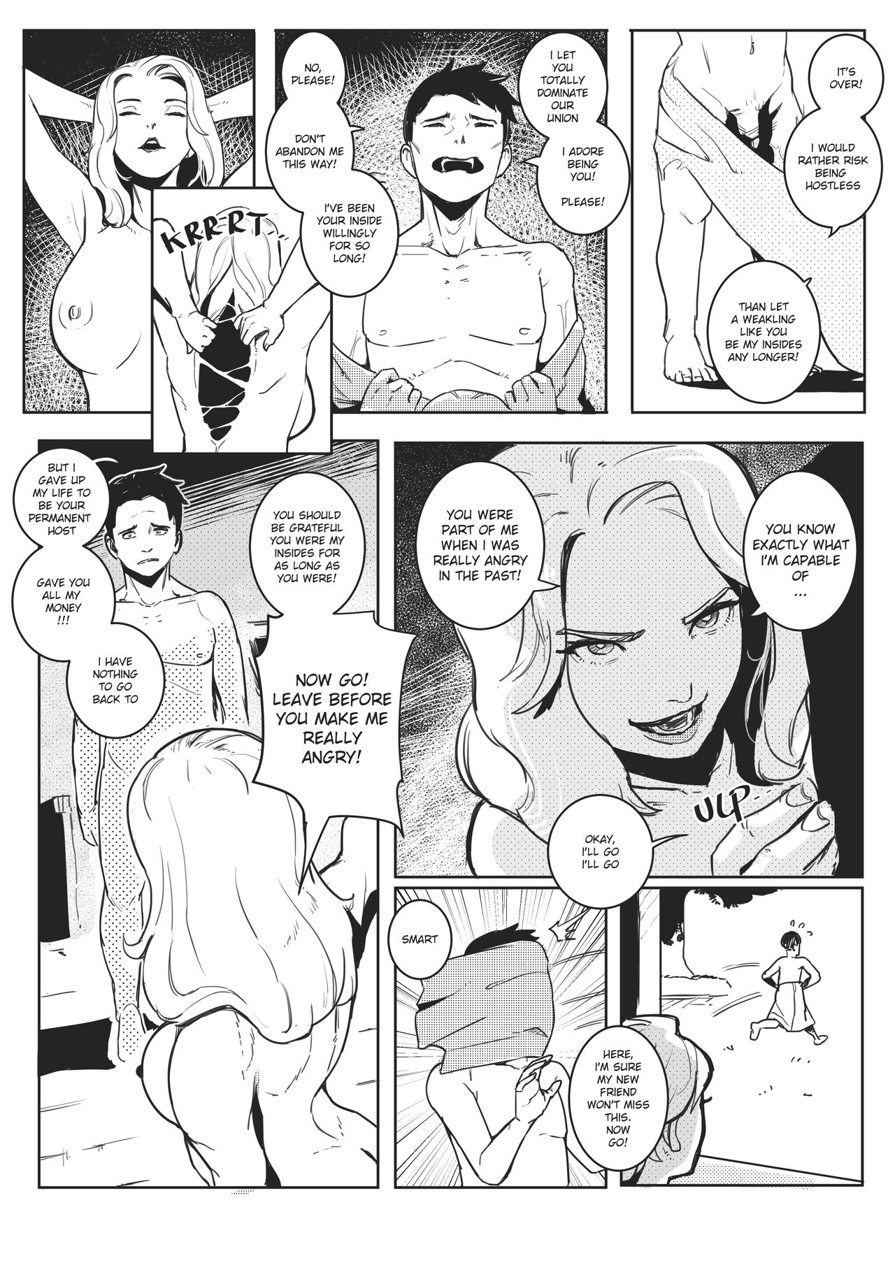 Living Skinsuit: "Power Hungry Blonde" page 6 full