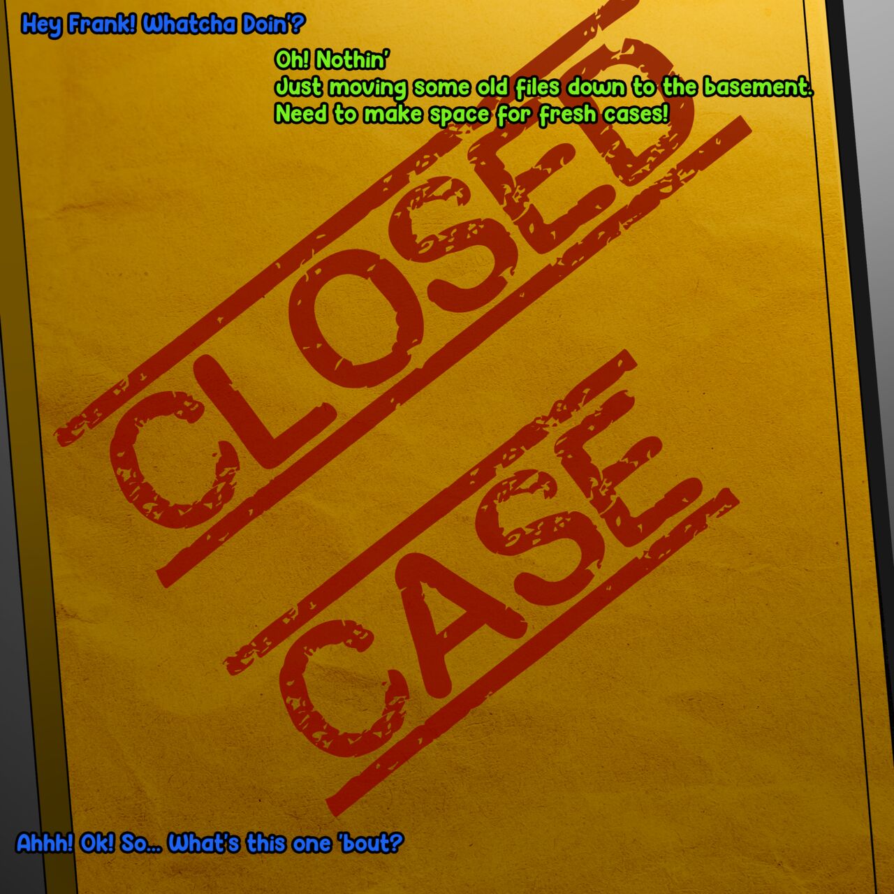 Sam Story page 1 full
