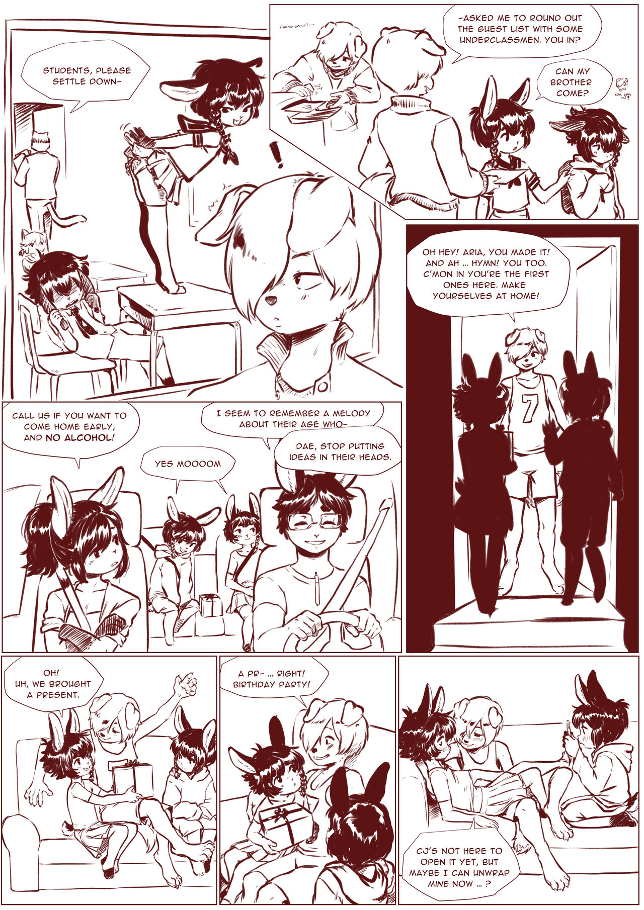 Songbuns: Party of Three page 3 full
