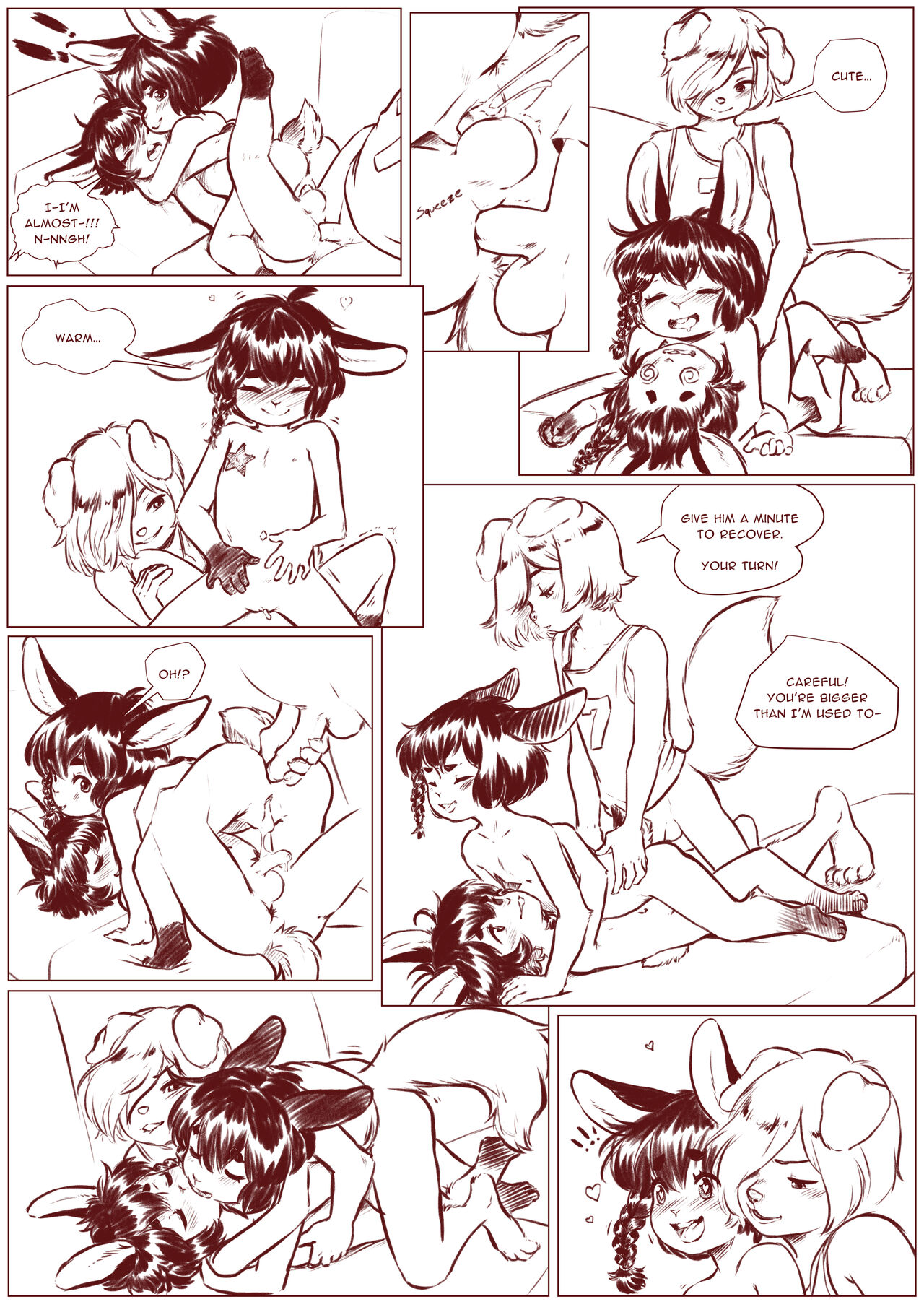 Songbuns: Party of Three page 9 full