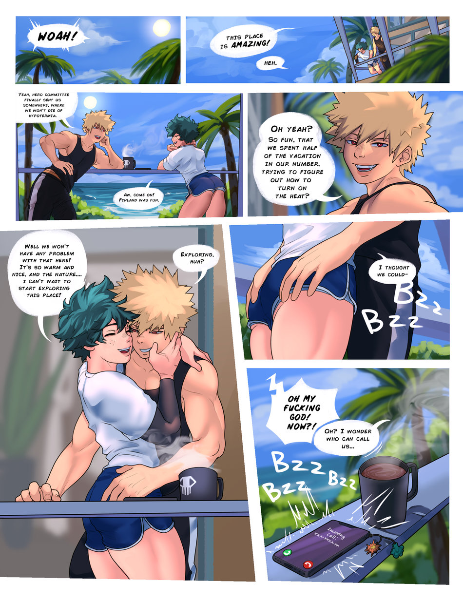 BKDK Vacation – Boku no Hero Academia dj page 1 full