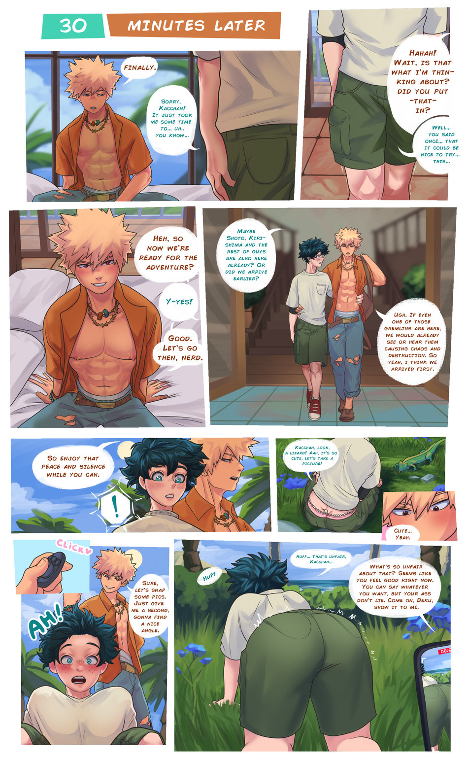 BKDK Vacation – Boku no Hero Academia dj page 4 full