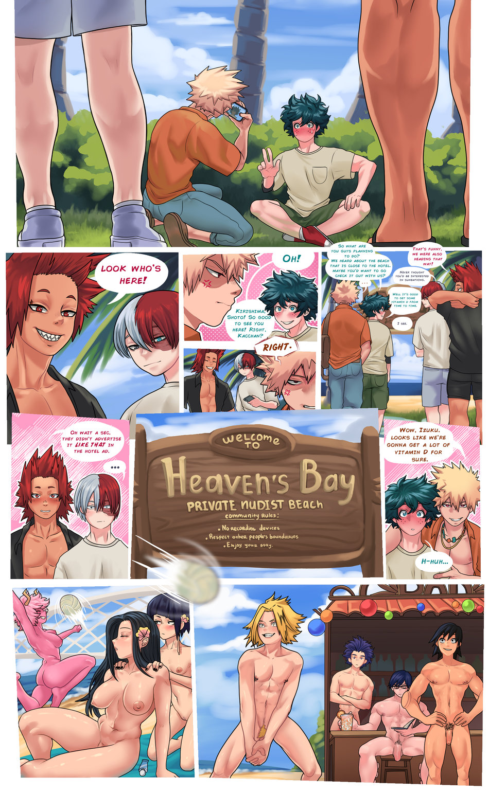 BKDK Vacation – Boku no Hero Academia dj page 6 full