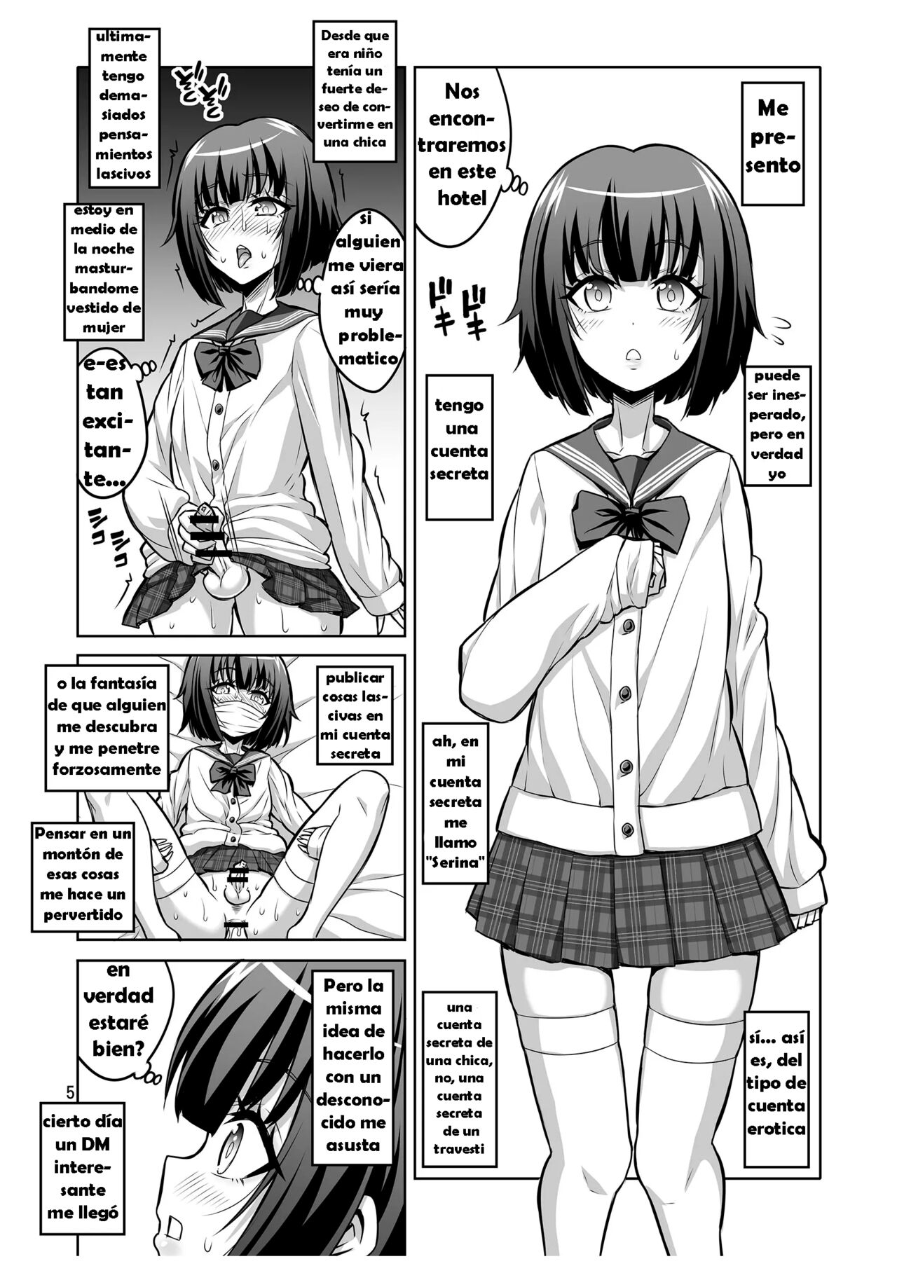 Futanari Onee-san ga Uraaka Otokonoko o Hentai Maso Mesu ni Otoshichaimasu page 4 full