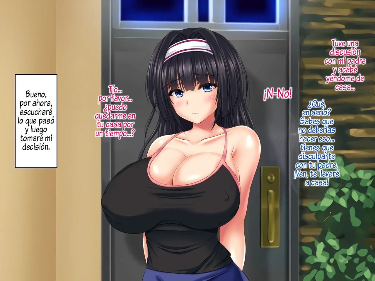 Kyonyuu Sugiru Oyako ni Kyochin de Dosukebe Haramase Oyakodon page 9 full