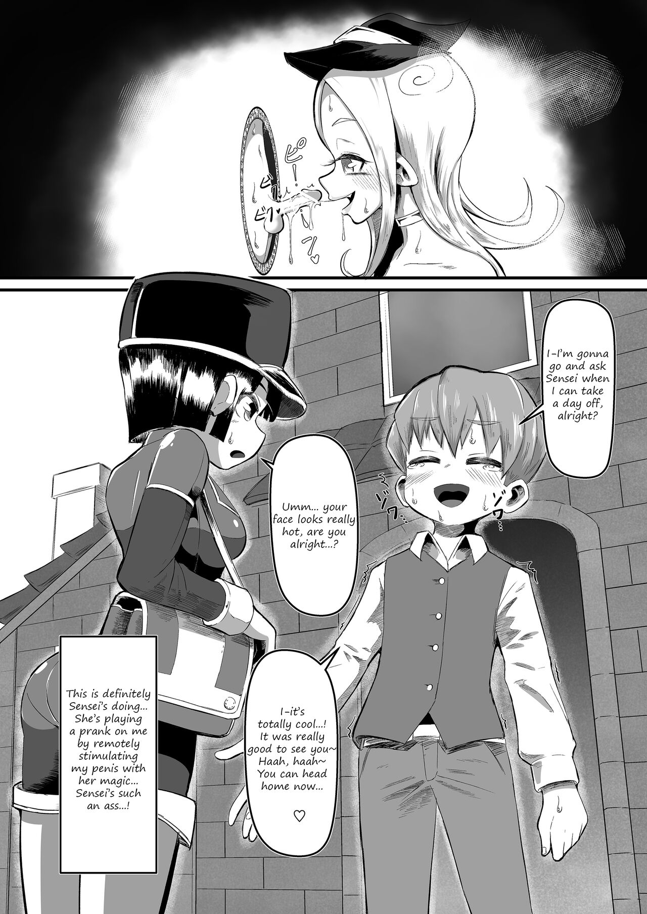 A teacher plays a nasty prank on her apprentice page 7 full