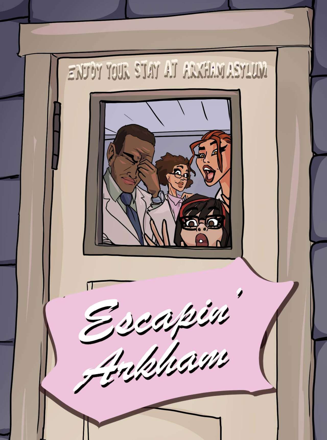Escapin' Arkham page 1 full