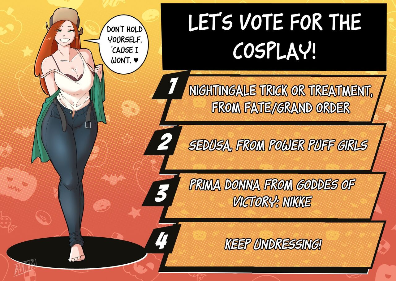 Wendy's Spooky Cosplay Game page 1 full