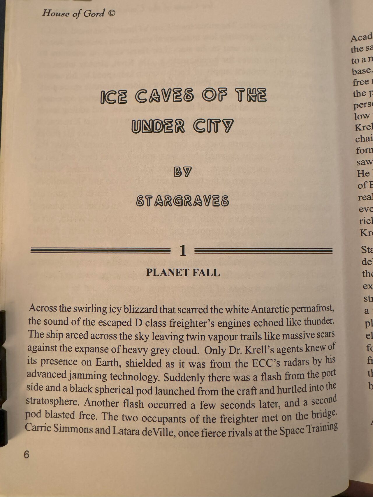 House of Gord BD-030 - Ice Caves of the Under-City page 7 full
