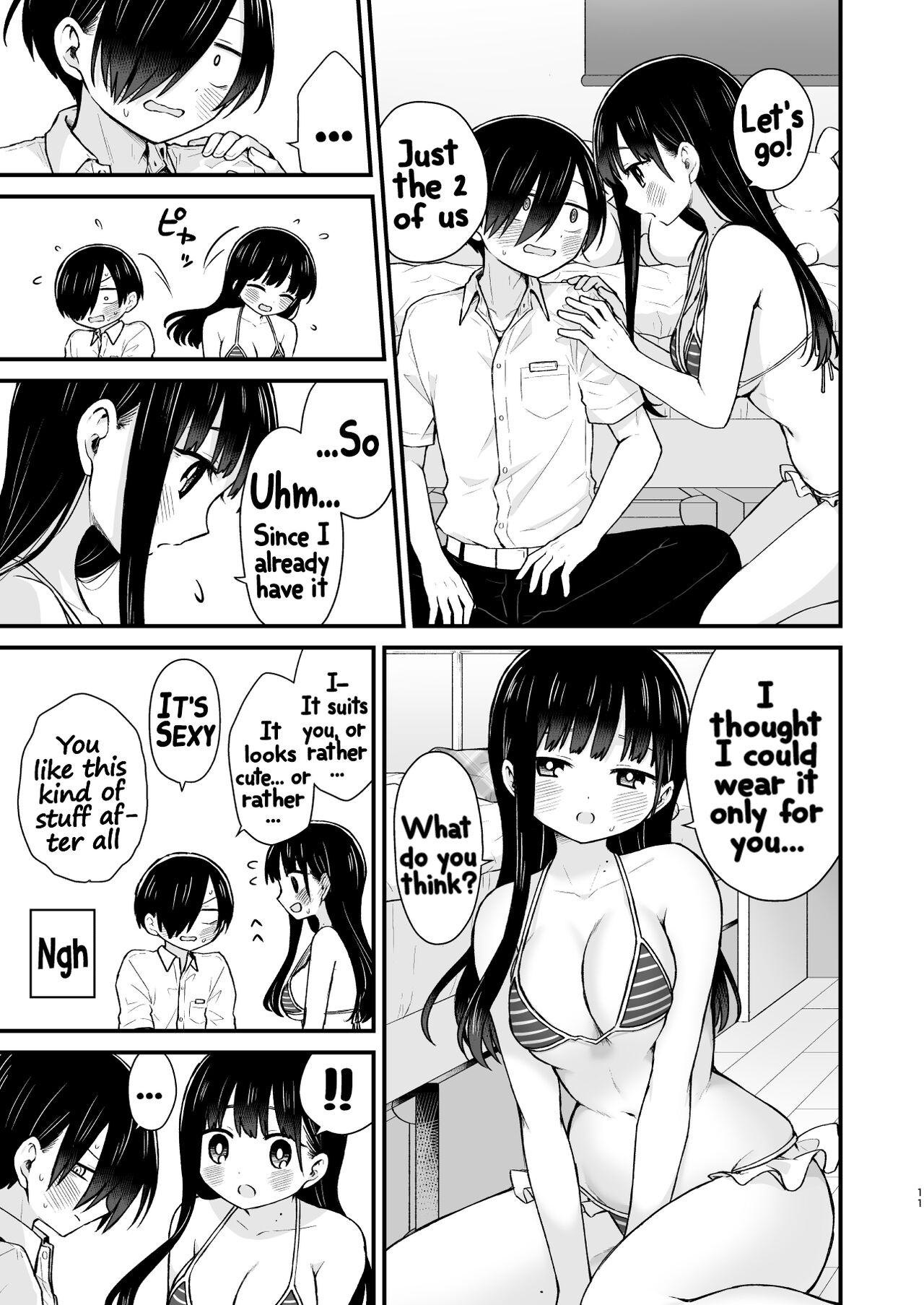 Sasoitaishi, Sasowaretai. | I want to ask you. And I want to be asked. page 10 full
