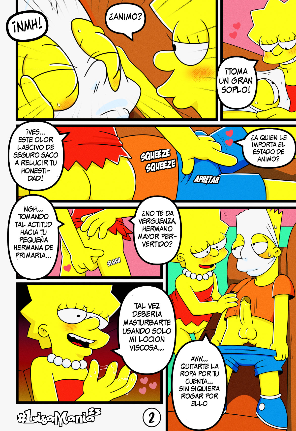 What a little sister. LisaMania 2023 page 4 full