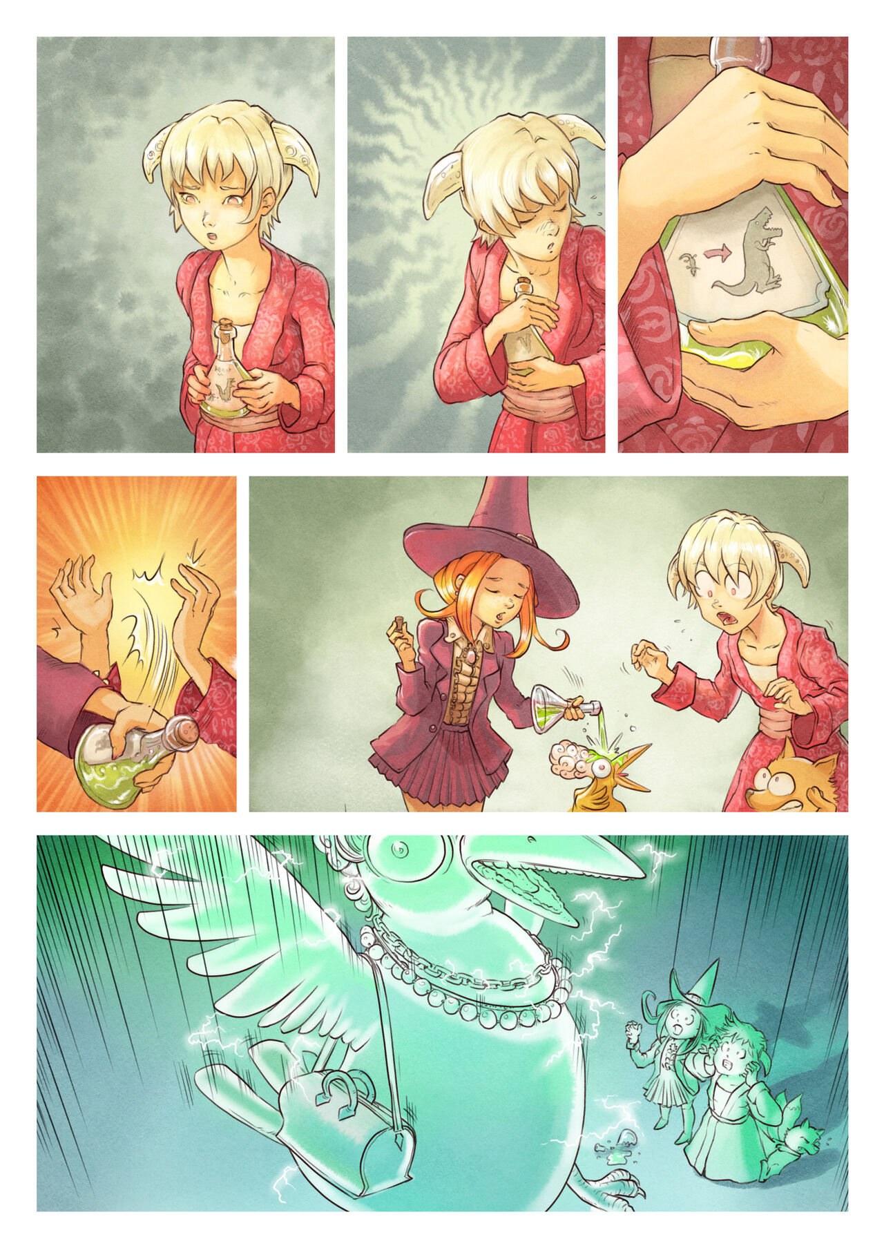Pepper&Carrot Episode 6: The Potion Contest page 6 full