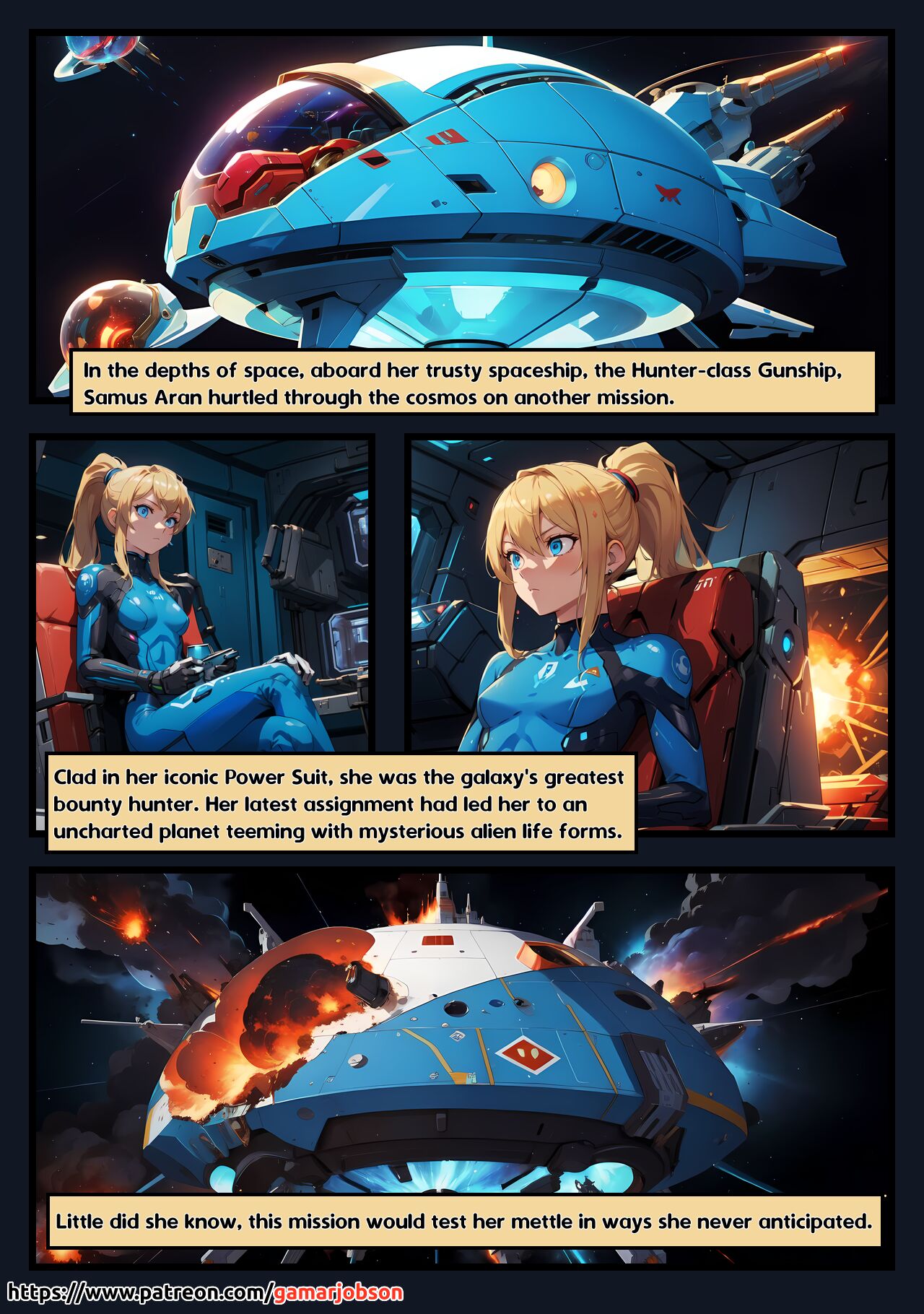 Samus Trouble page 1 full