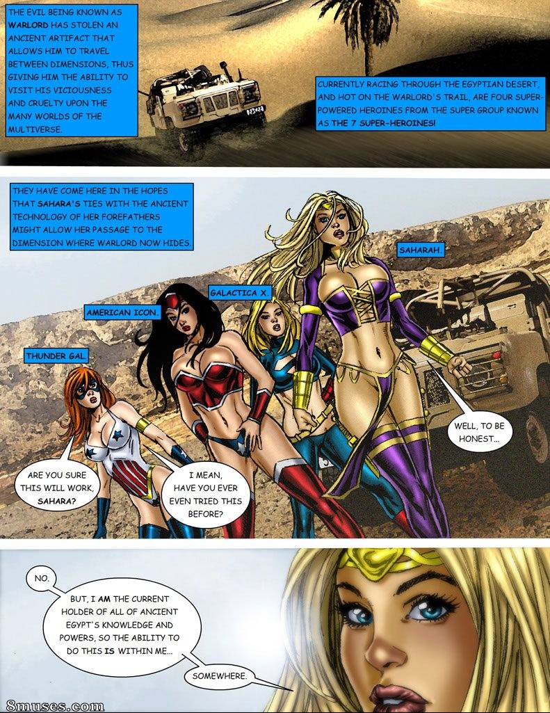 9 Superheroine - 9 Superheroine ws Warlords part1 page 2 full