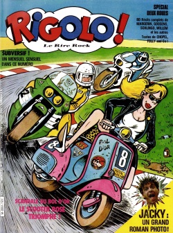 Rigolo ! 03 -  Scandale au Bol d'Or, le scooter rose triomphe !