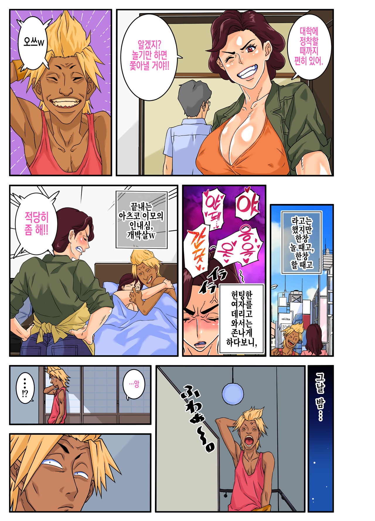 Oba Gui. | 이모 따먹기. page 6 full