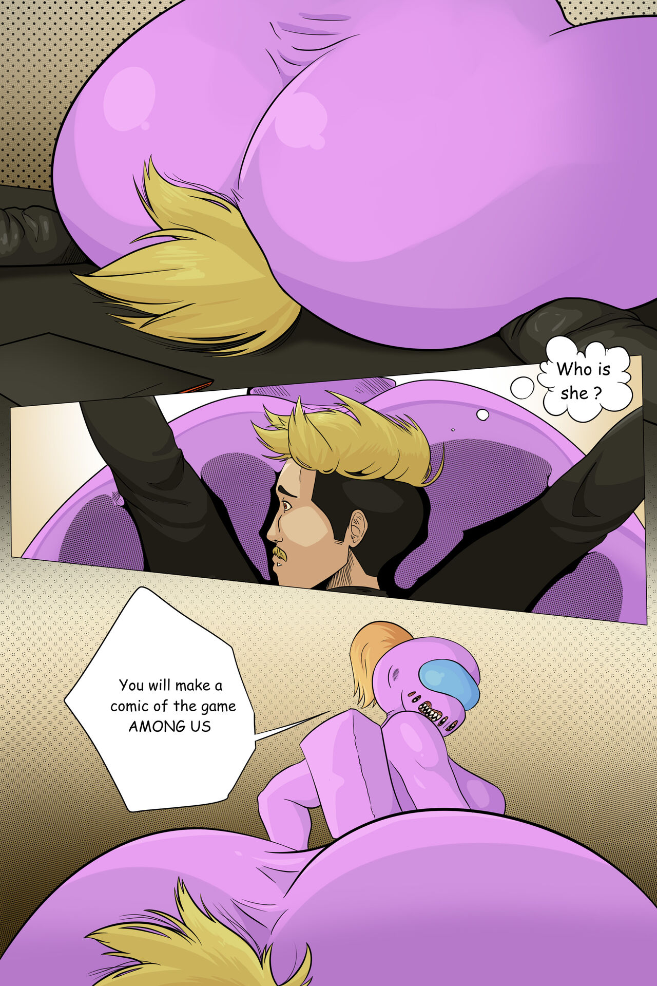First Match Of Among Us page 3 full