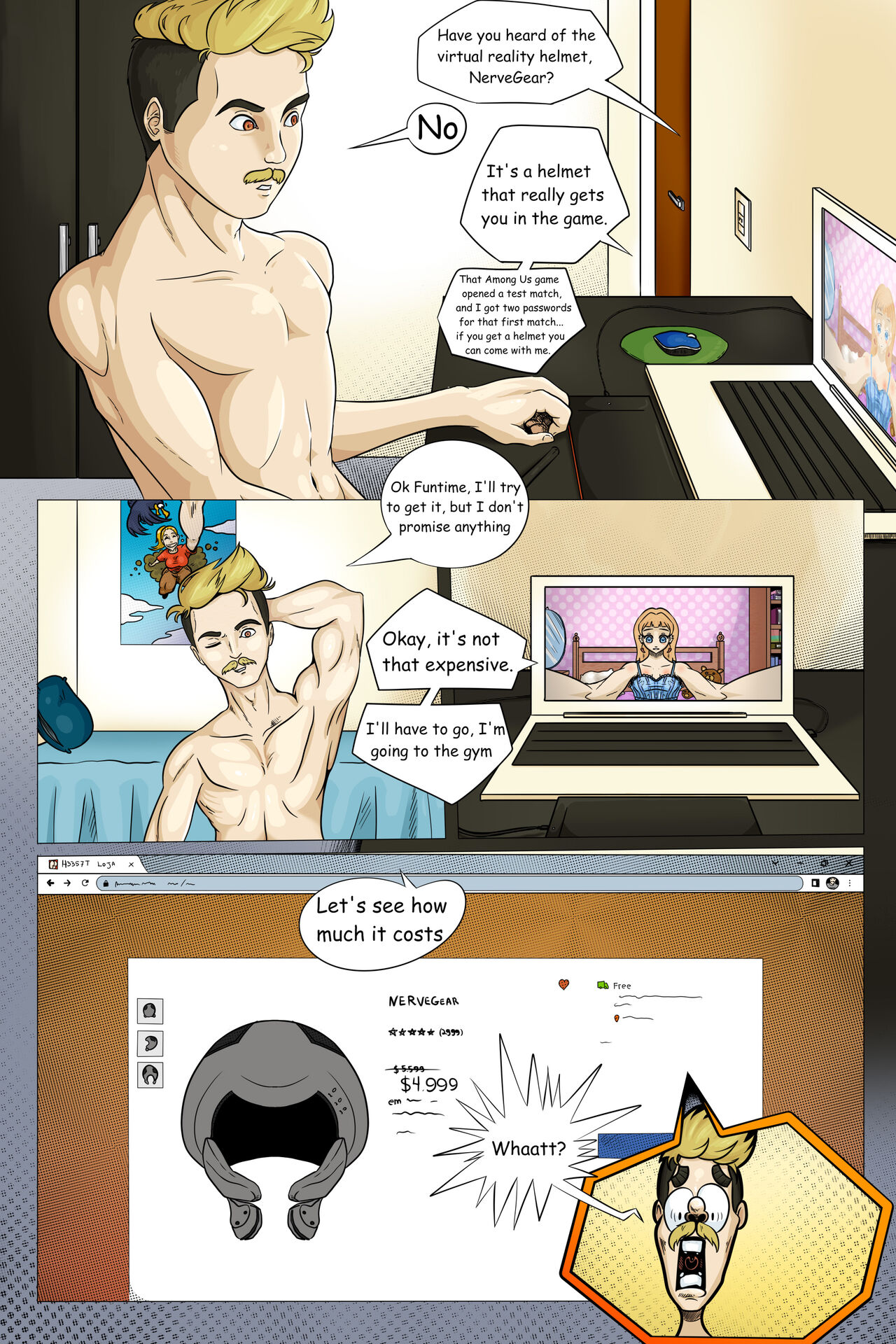 First Match Of Among Us page 5 full