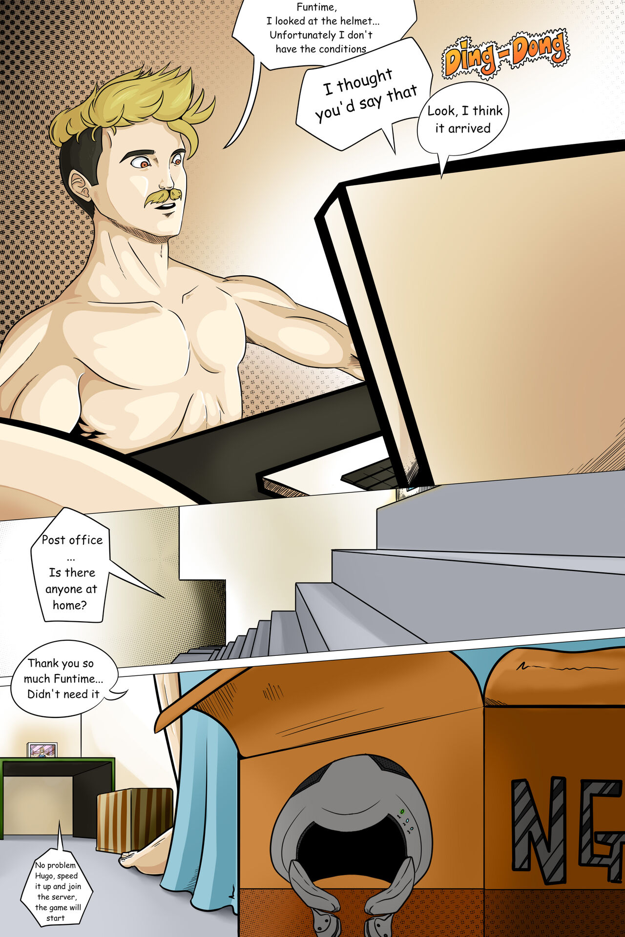 First Match Of Among Us page 6 full