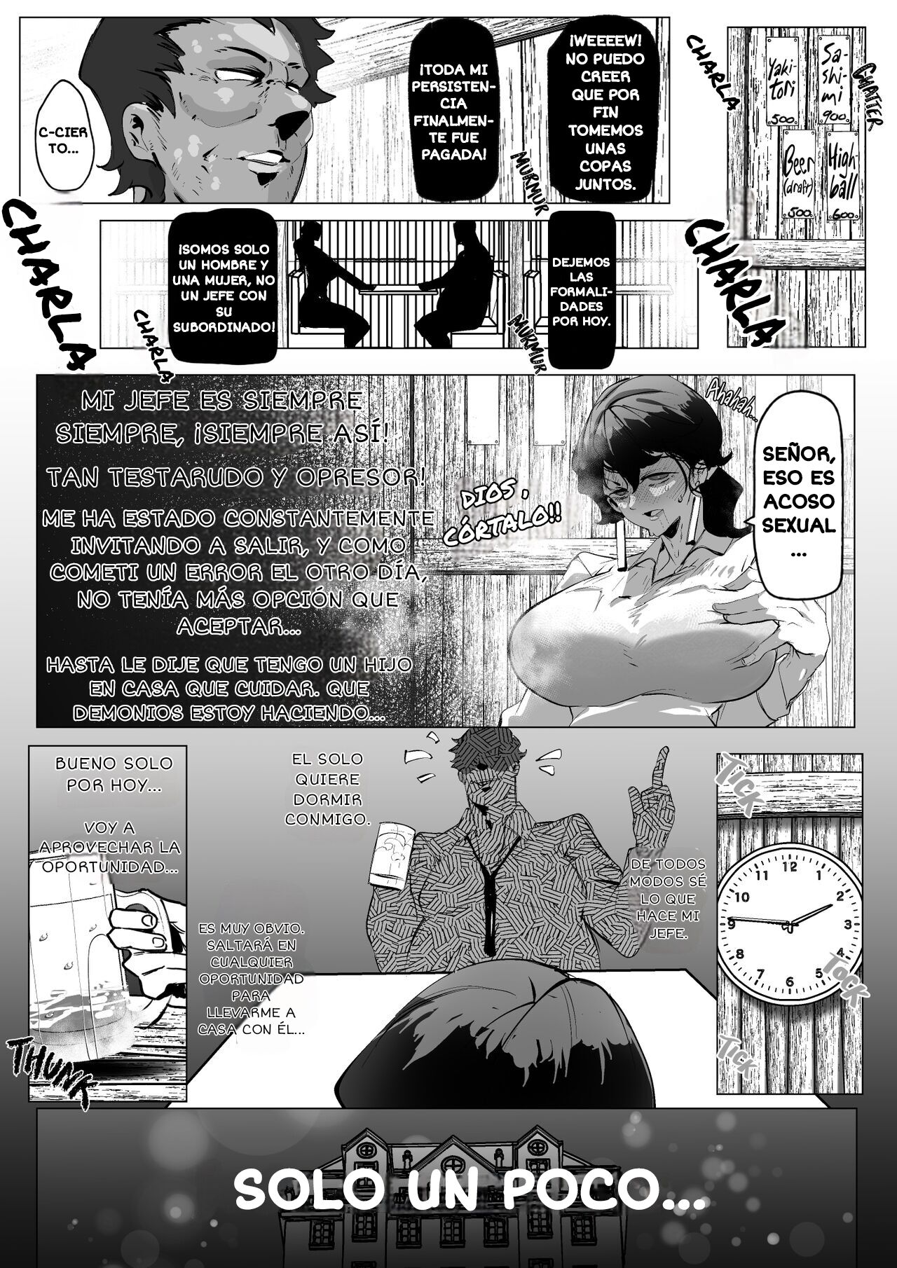 Miboujin Single Mother wa Kaisha no Joushi ni Mainichi Okasareteiru | My Widowed Single Mother Gets Railed By Her Boss Every Day page 3 full