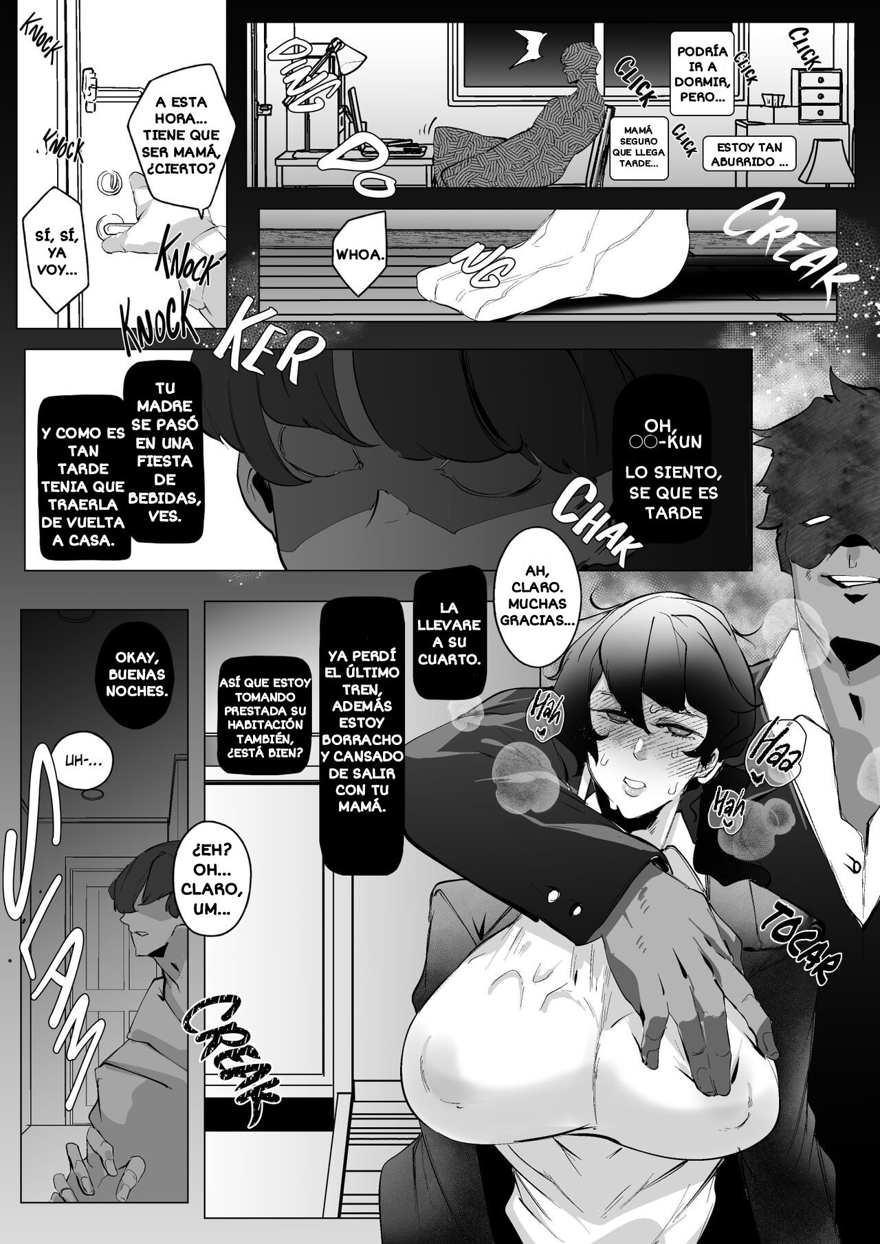 Miboujin Single Mother wa Kaisha no Joushi ni Mainichi Okasareteiru | My Widowed Single Mother Gets Railed By Her Boss Every Day page 5 full