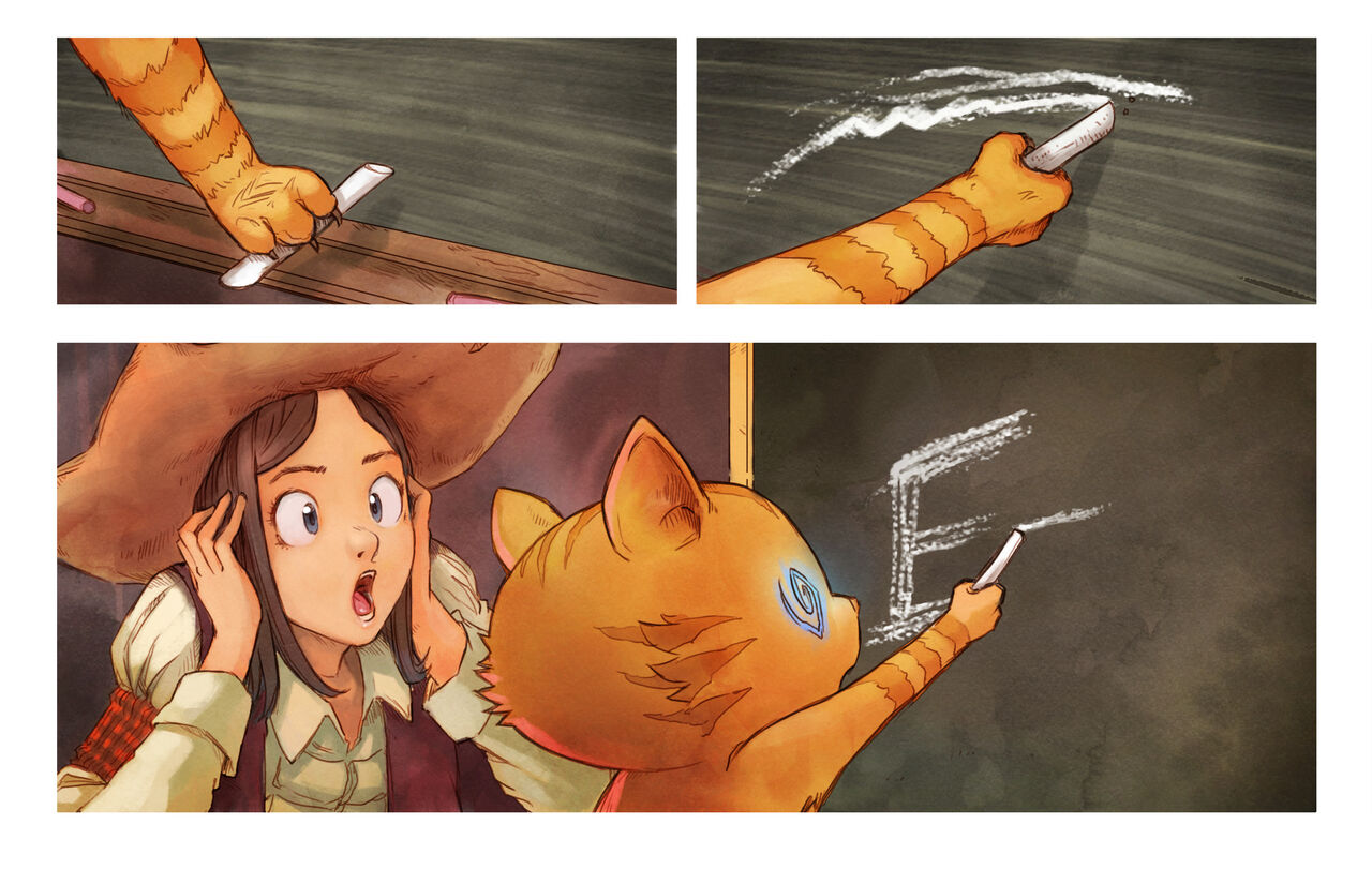 Pepper&Carrot Episode 4: Stroke of Genius page 6 full