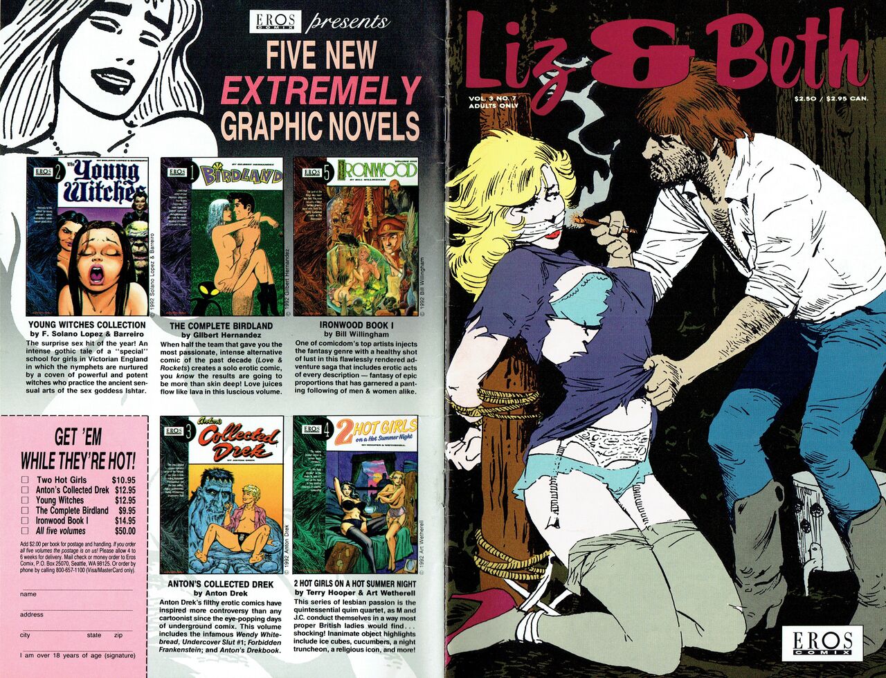 Liz & Beth vol. 3 no. 7 page 1 full