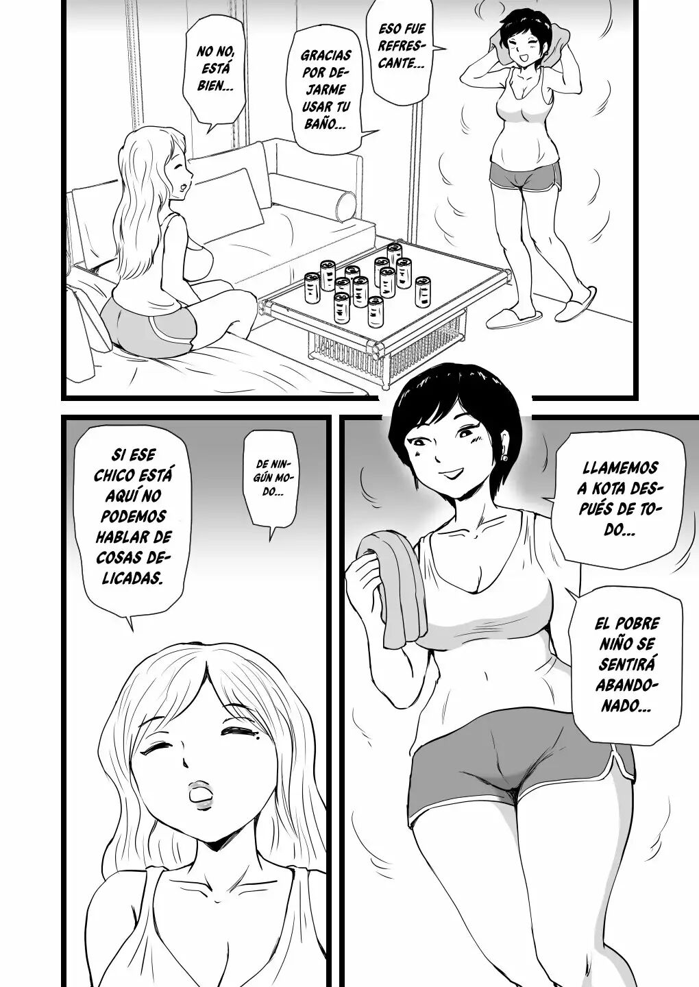 Mama to Ayumi-san ni Shibori Torareru Musuko no Hanashi | LA HISTORIA DE UN HIJO QUE ES EXPLOTADO SEXUALMENTE POR SU MADRE Y AYUMI page 9 full