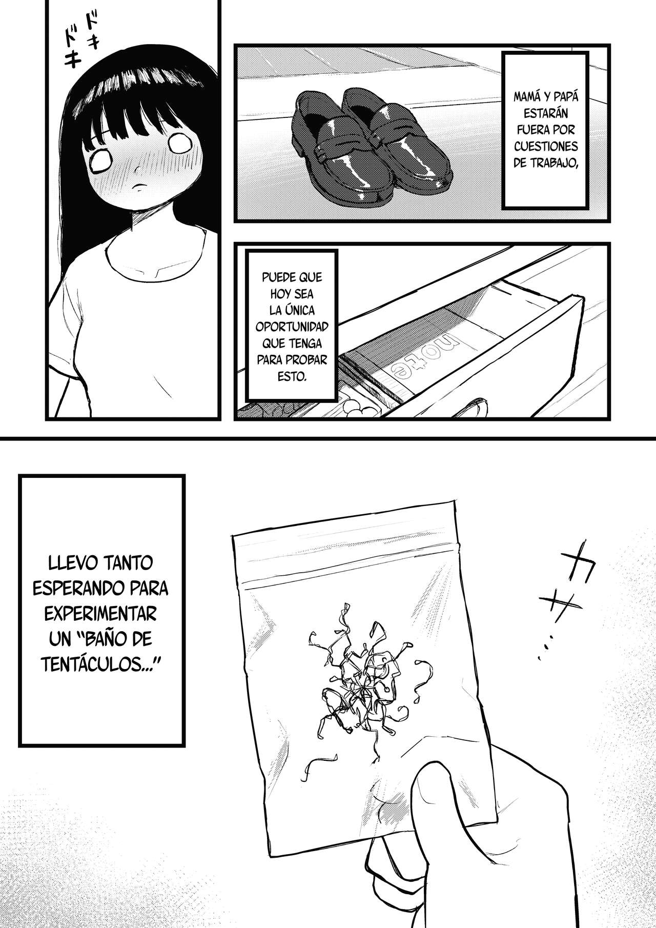 Shokushu Furo | Baño de Tentaculos page 1 full