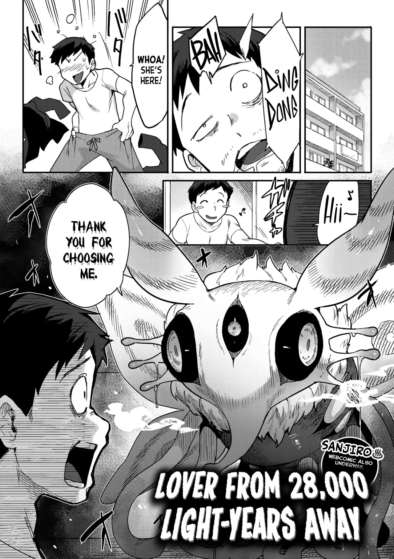 28,000 Kounen Kara no Koibito｜Lover From 28,000 Light-Years Away page 2 full
