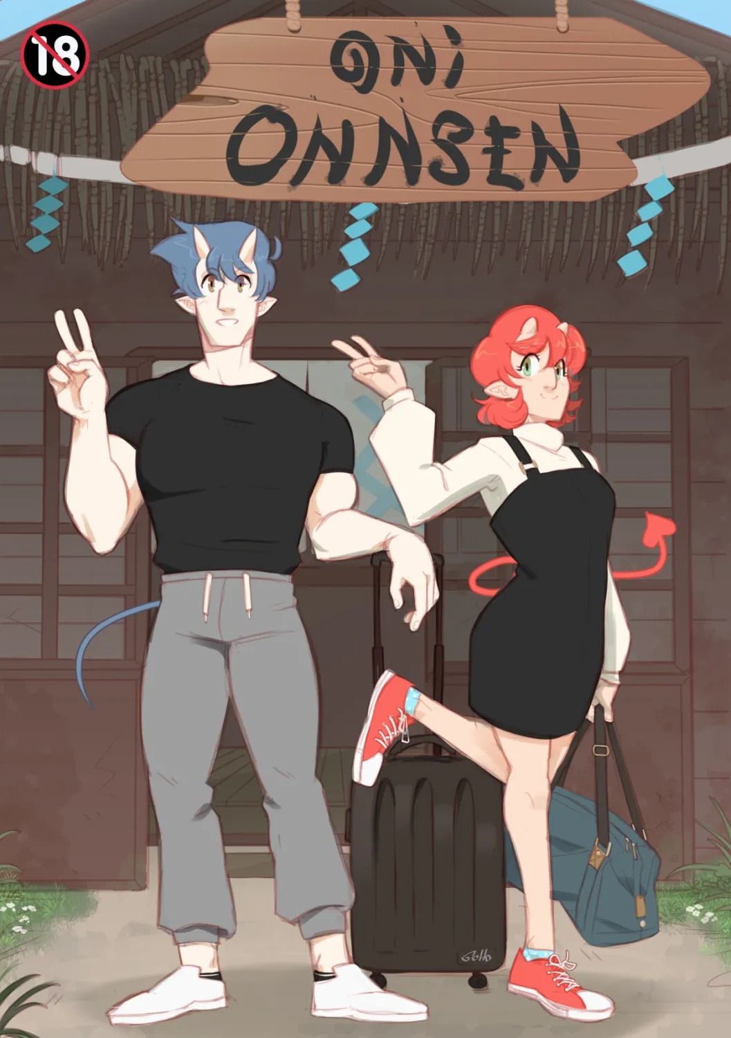 Oni Onsen: Recepci-Oni-sta page 1 full