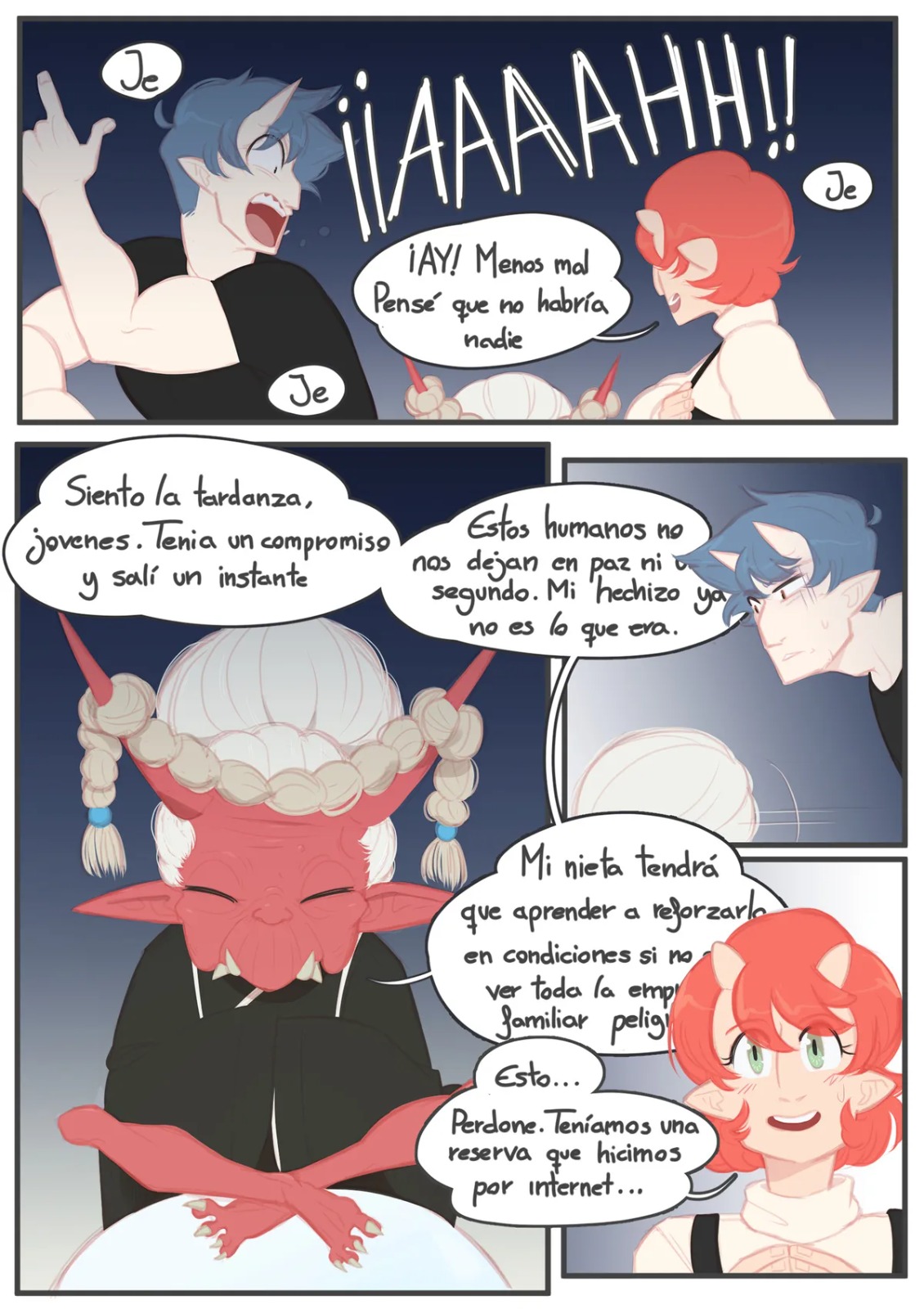 Oni Onsen: Recepci-Oni-sta page 4 full