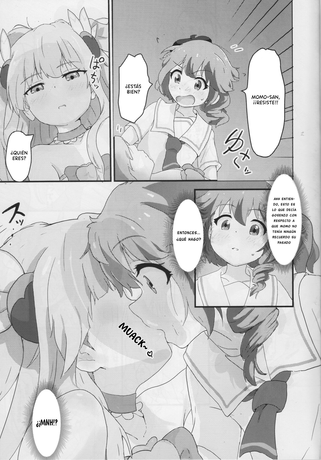 Chicchaku natta Momo to Ryo-chan | Momo y Ryo se volvieron más pequeñas page 10 full