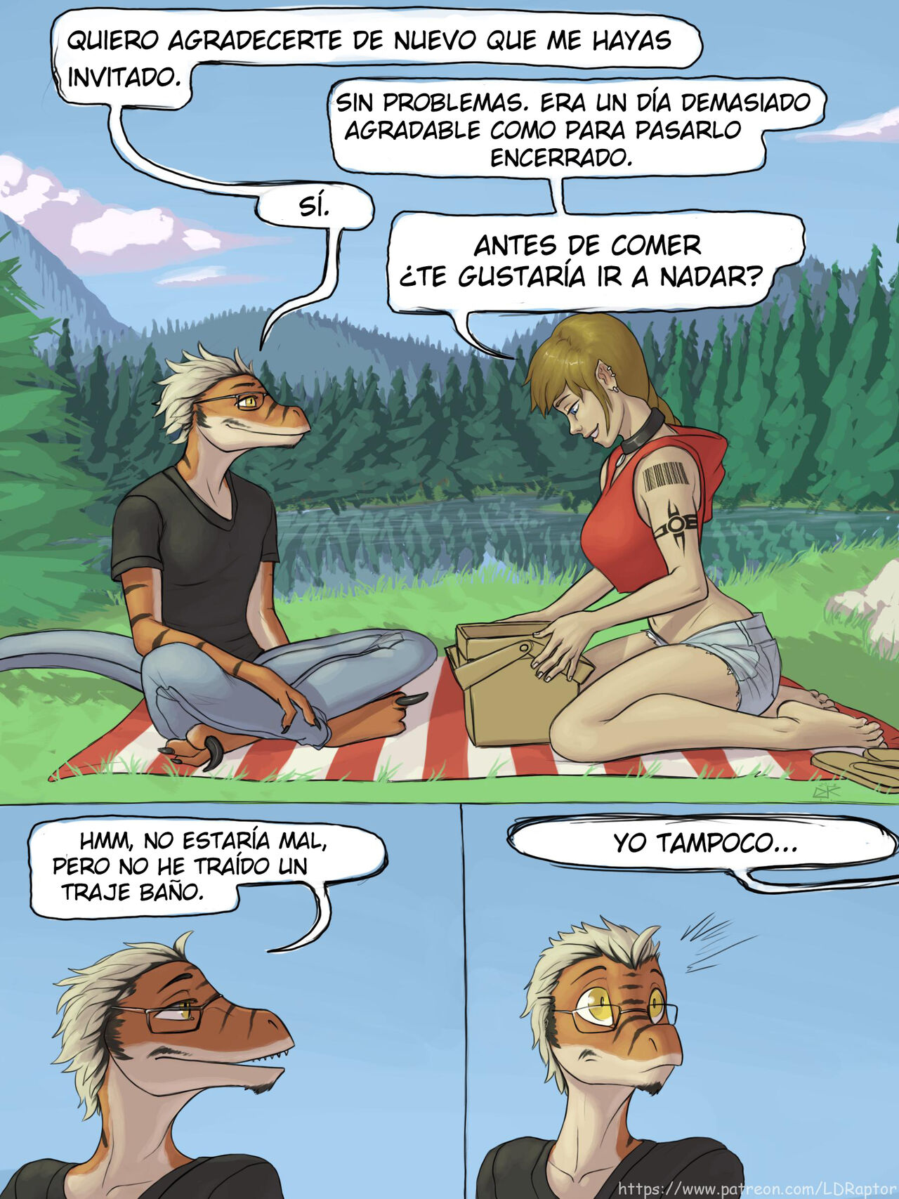 A Day by the Lake page 1 full