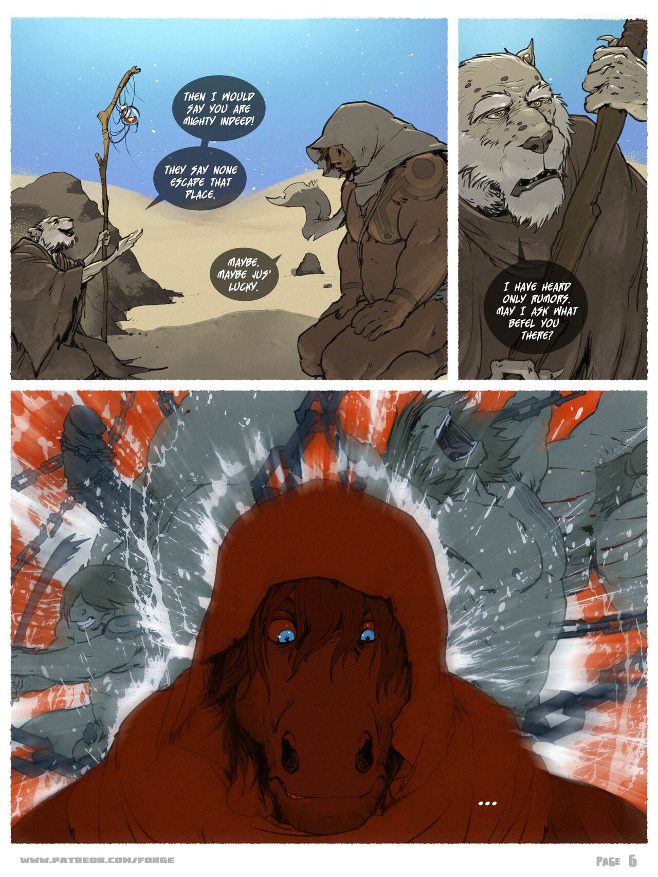 Forge - The Horse With No Name AKA Desmoterion Chapter 3 page 6 full