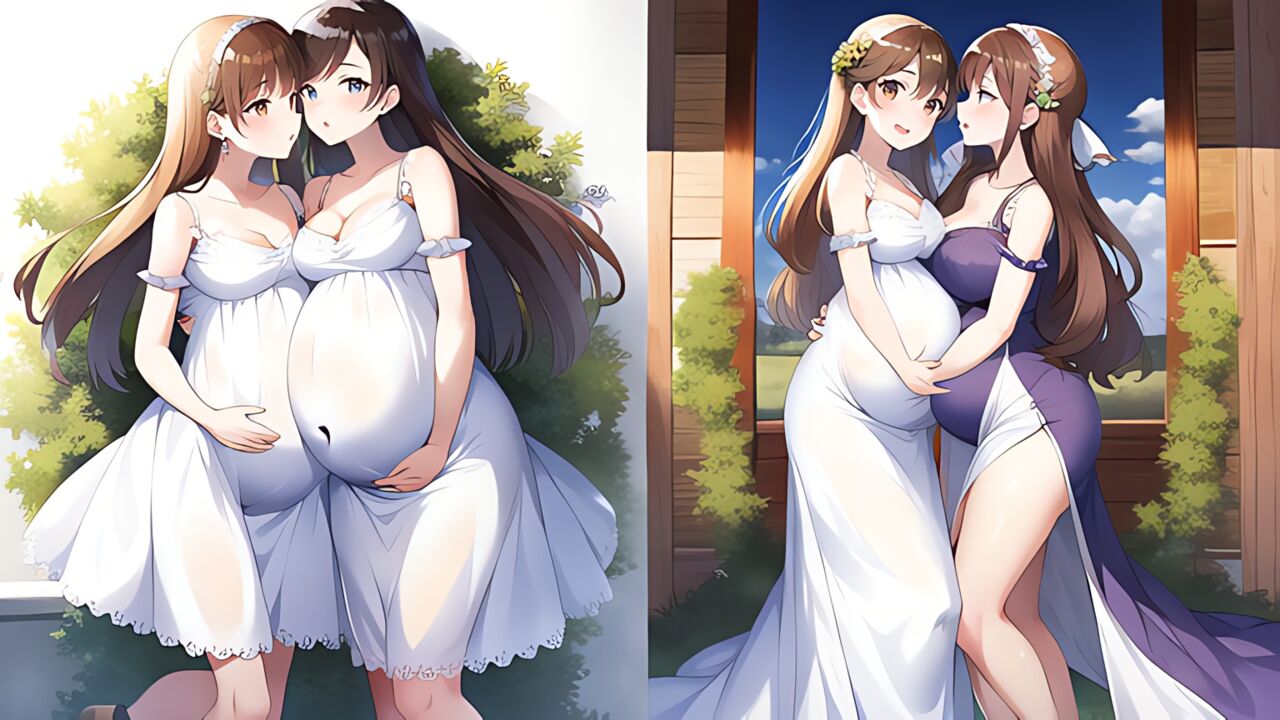 pregnant girls kiss page 3 full