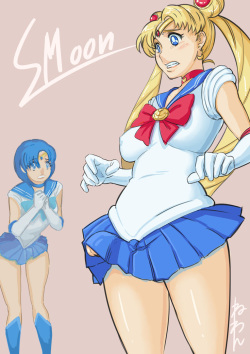 Neone-x  Sailor Moon Futanari