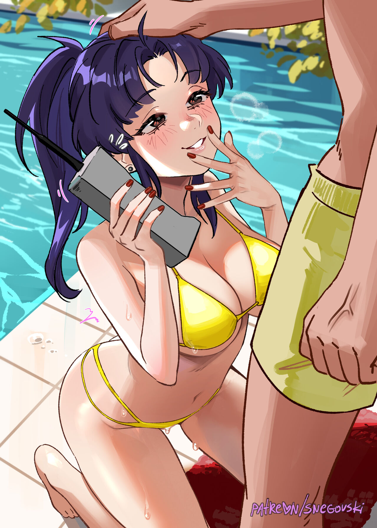 Misato's Phone page 6 full