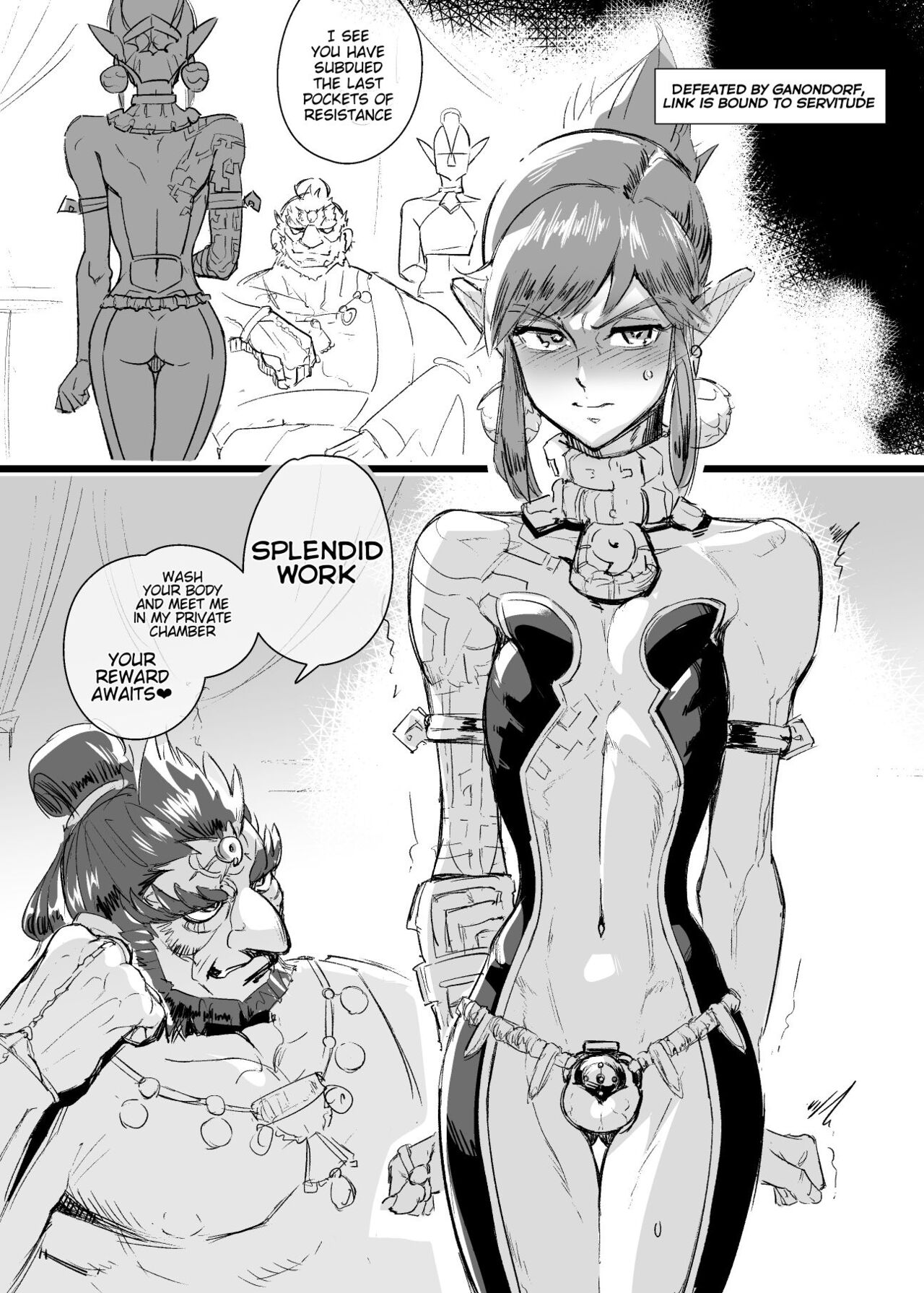 Cage of the Zonai page 1 full